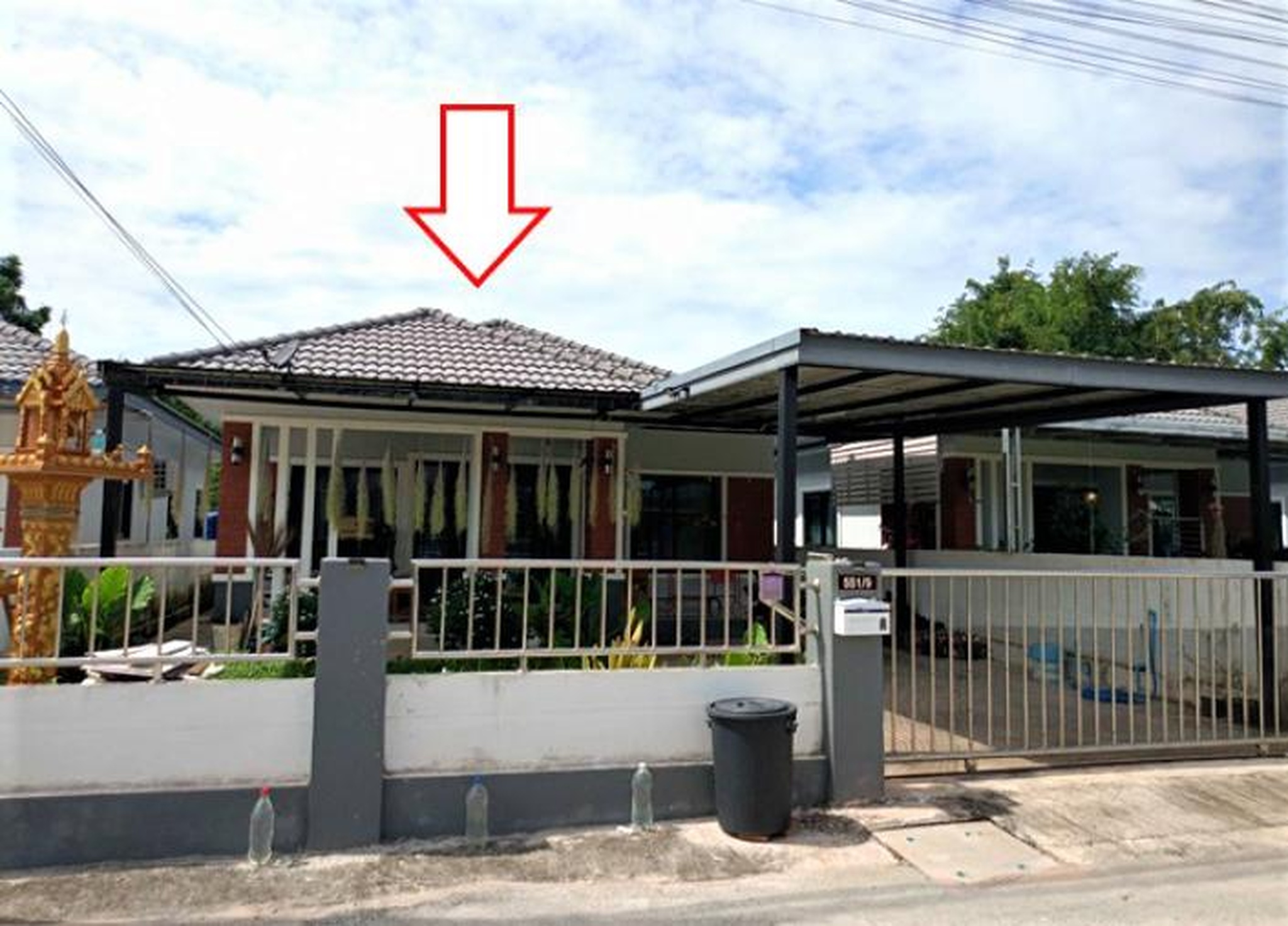 ทรัพย์สถาบันโดย GHB บ้านเดี่ยว ซอยไม่มีชื่อ / หมู่บ้าน ถนนมิตรภาพ (ทล.2)/อบจ.ส