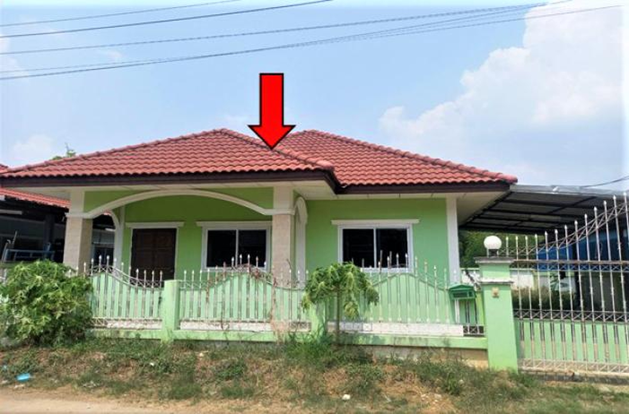 ทรัพย์สถาบันโดย GHB บ้านเดี่ยว ซอยถ.สายขามทะเลสอ-บ้านโ ถนนโคกกรวด-หนองสรวง