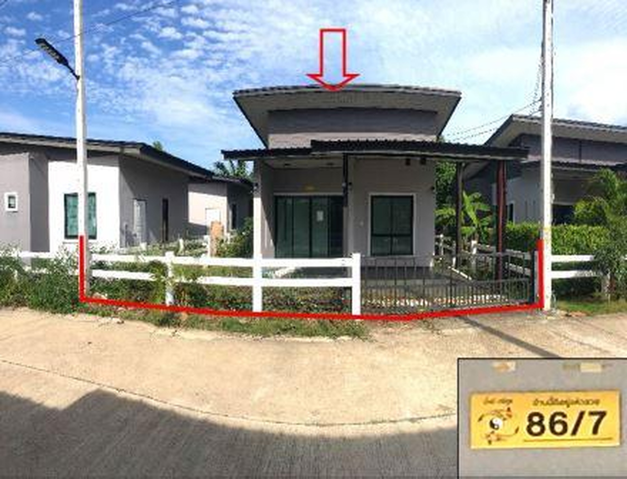 ทรัพย์สถาบันโดย GHB บ้านเดี่ยว ซอยหนองตั้ง/ซอยไม่มีชื่ ถนนสายท่าไทร - บ่งหยี