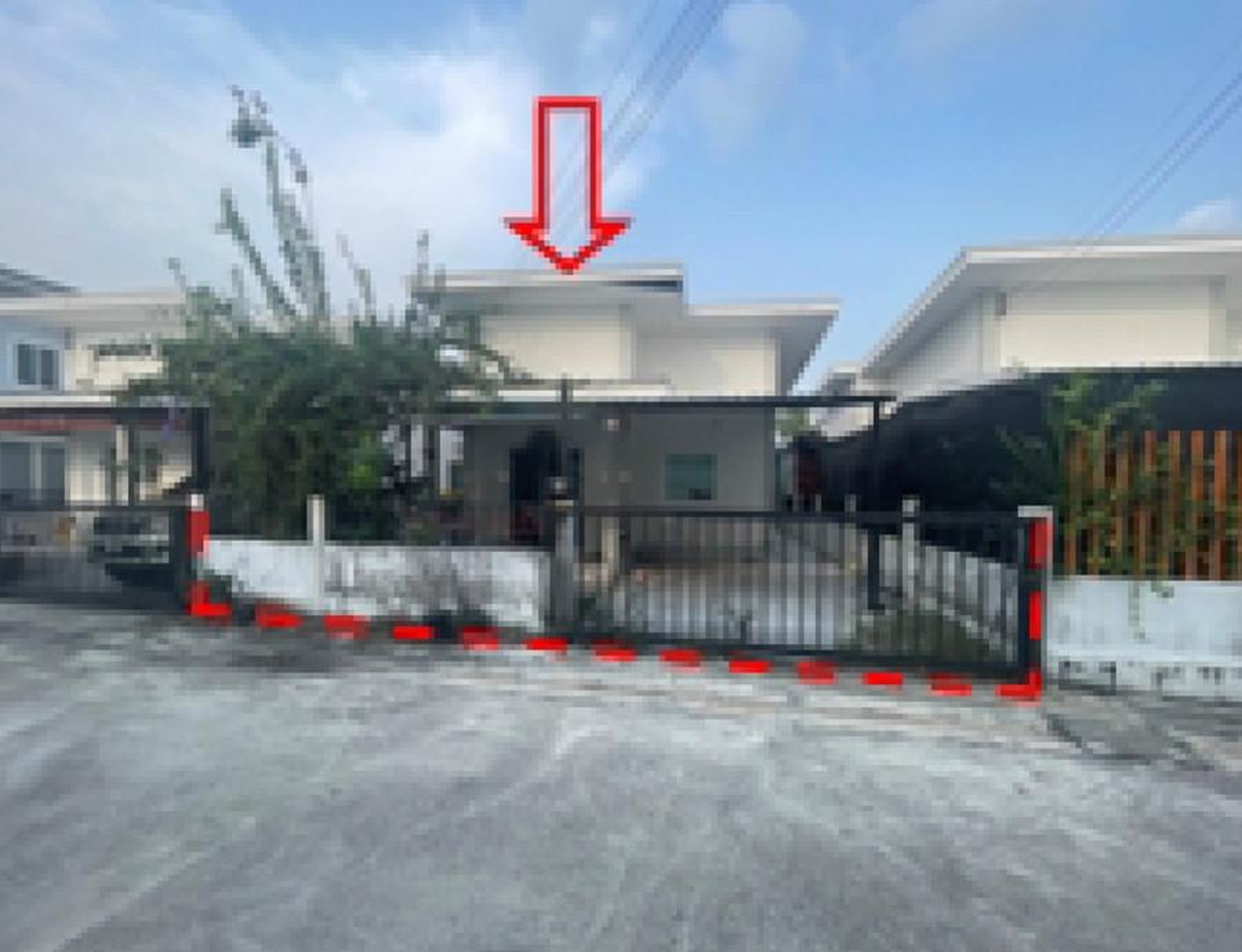 ทรัพย์สถาบันโดย GHB บ้านเดี่ยว ซอยม.ทีเค.ปาร์ค ถนนหัวน้ำตก