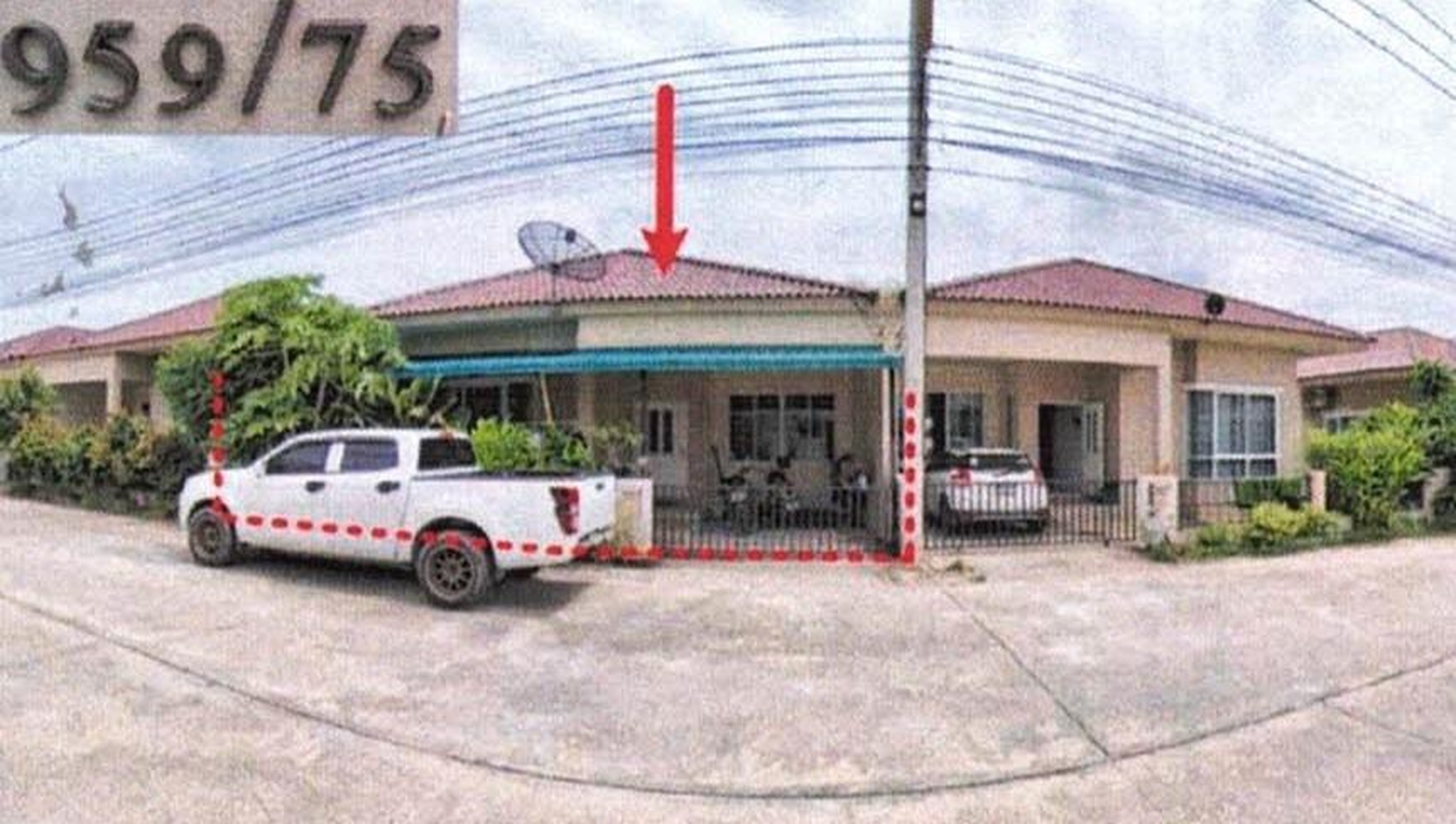ทรัพย์สถาบันโดย GHB บ้านแฝด ซอยหมู่บ้านเดอะมอร์นิ่ง ถนนสุขุมวิท-ปลวกแดง(ทล.