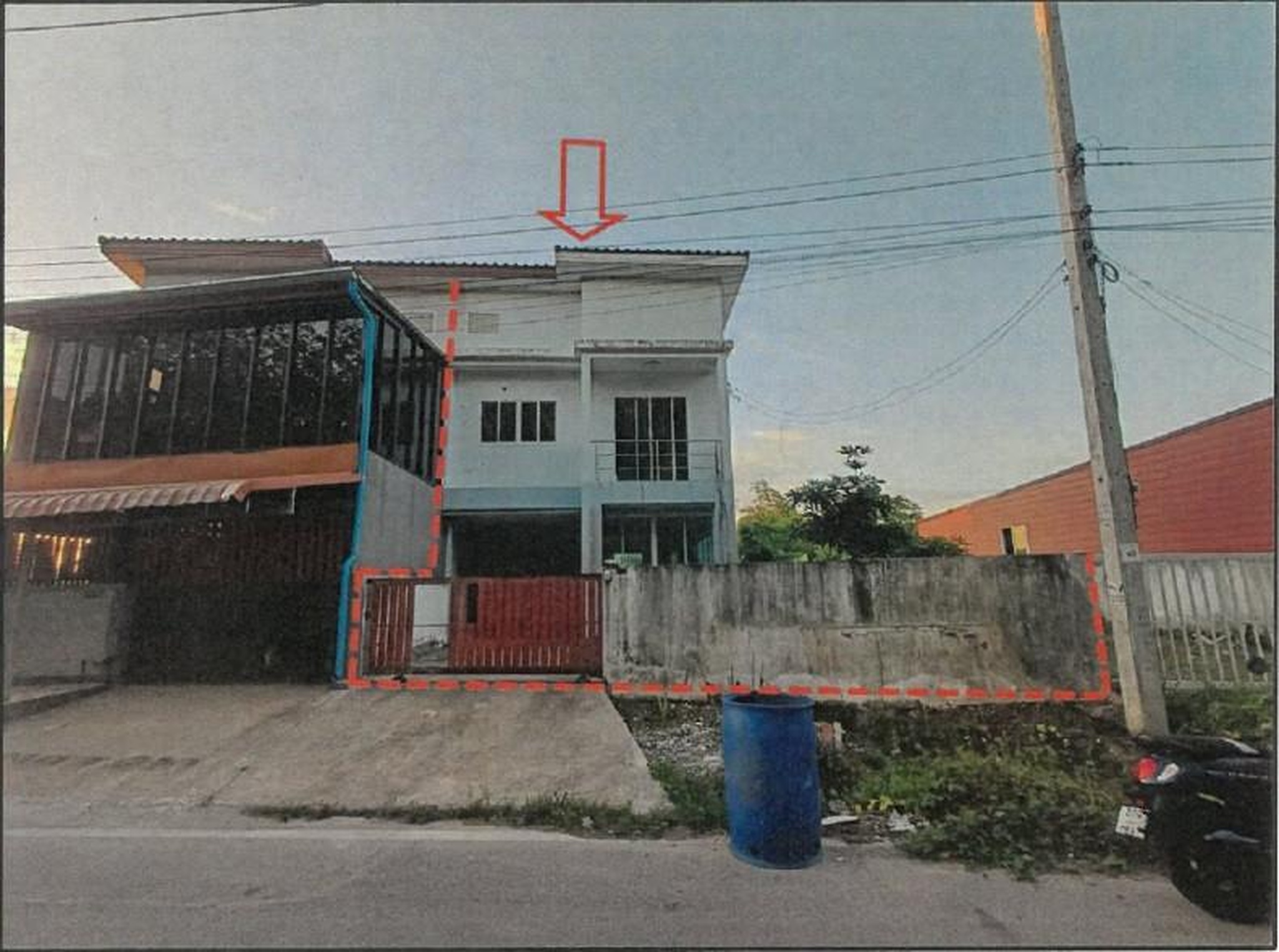 ทรัพย์สถาบันโดย GHB บ้านแฝด ซอยกม.6/ซ.กม.6 ช่วงที่2 ถนนสายหาดใหญ่ - ท่าชะมว
