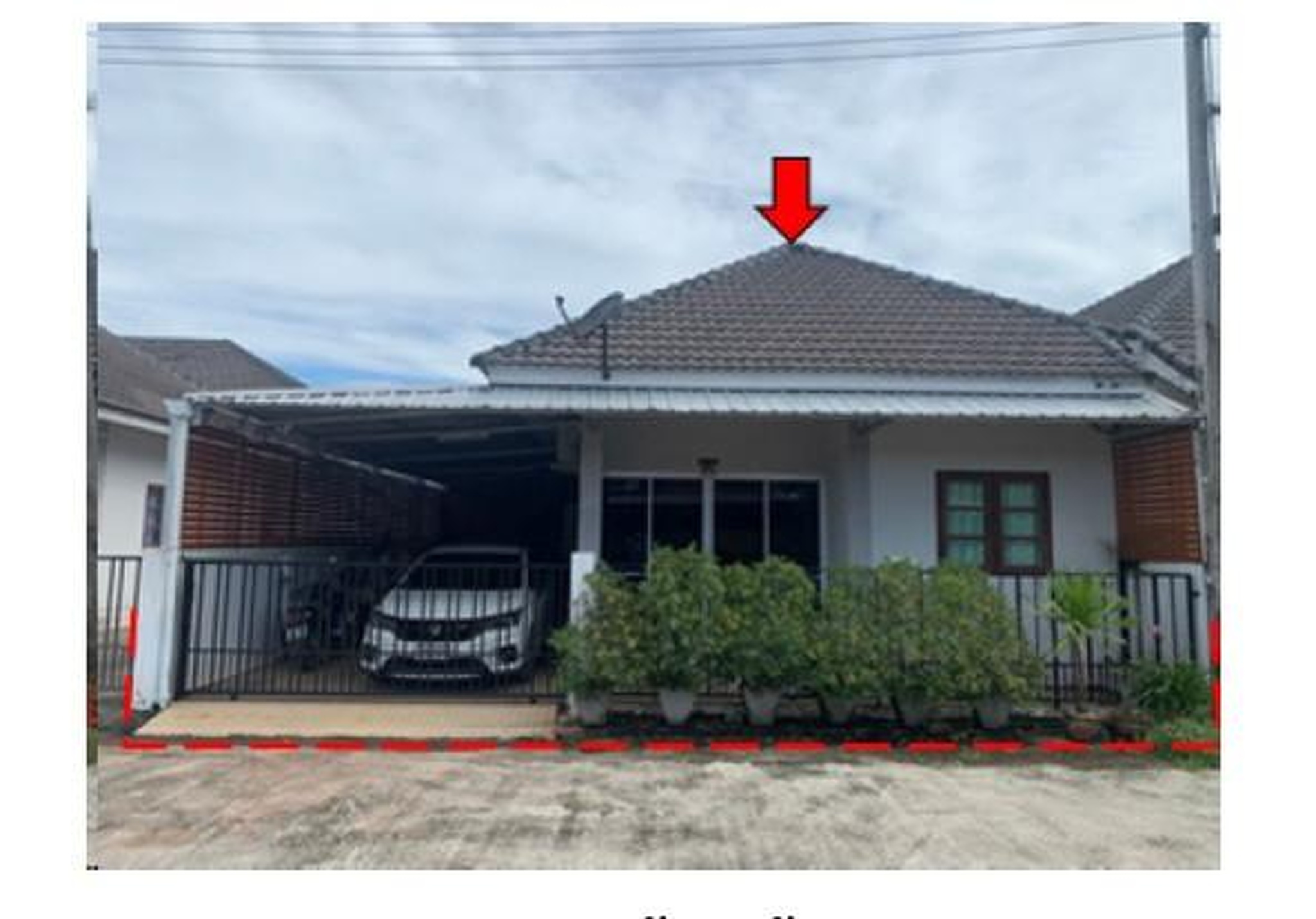 ทรัพย์สถาบันโดย GHB บ้านแฝด ซอยทางเข้า ม.ในสวน/ในสว ถนนสายพุนพิน - หนองขีรี