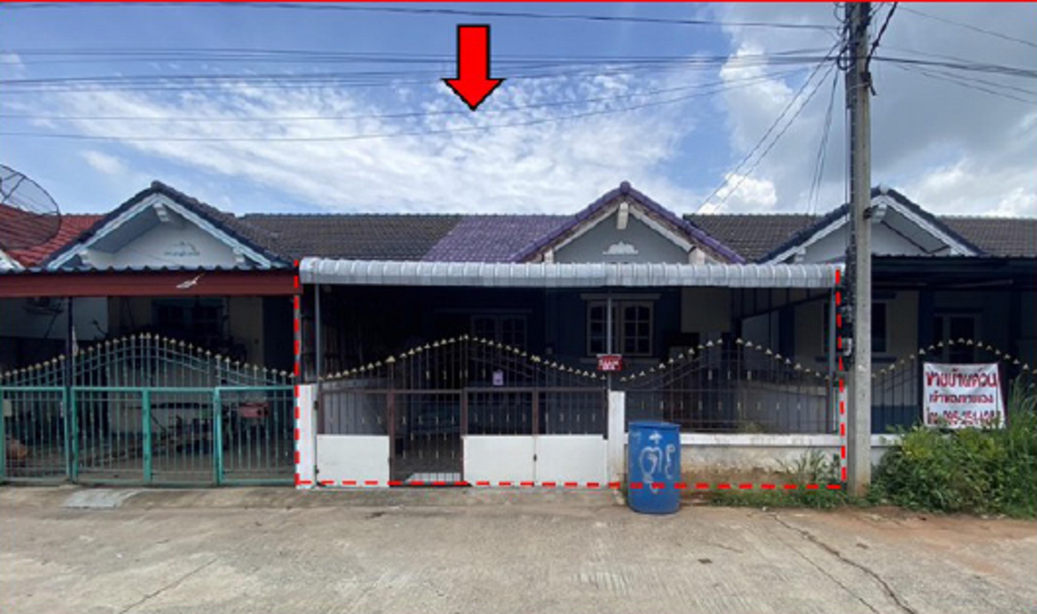 ทรัพย์สถาบันโดย GHB บ้านแฝด ถนนสายนครราชสีมา-โชคชัย