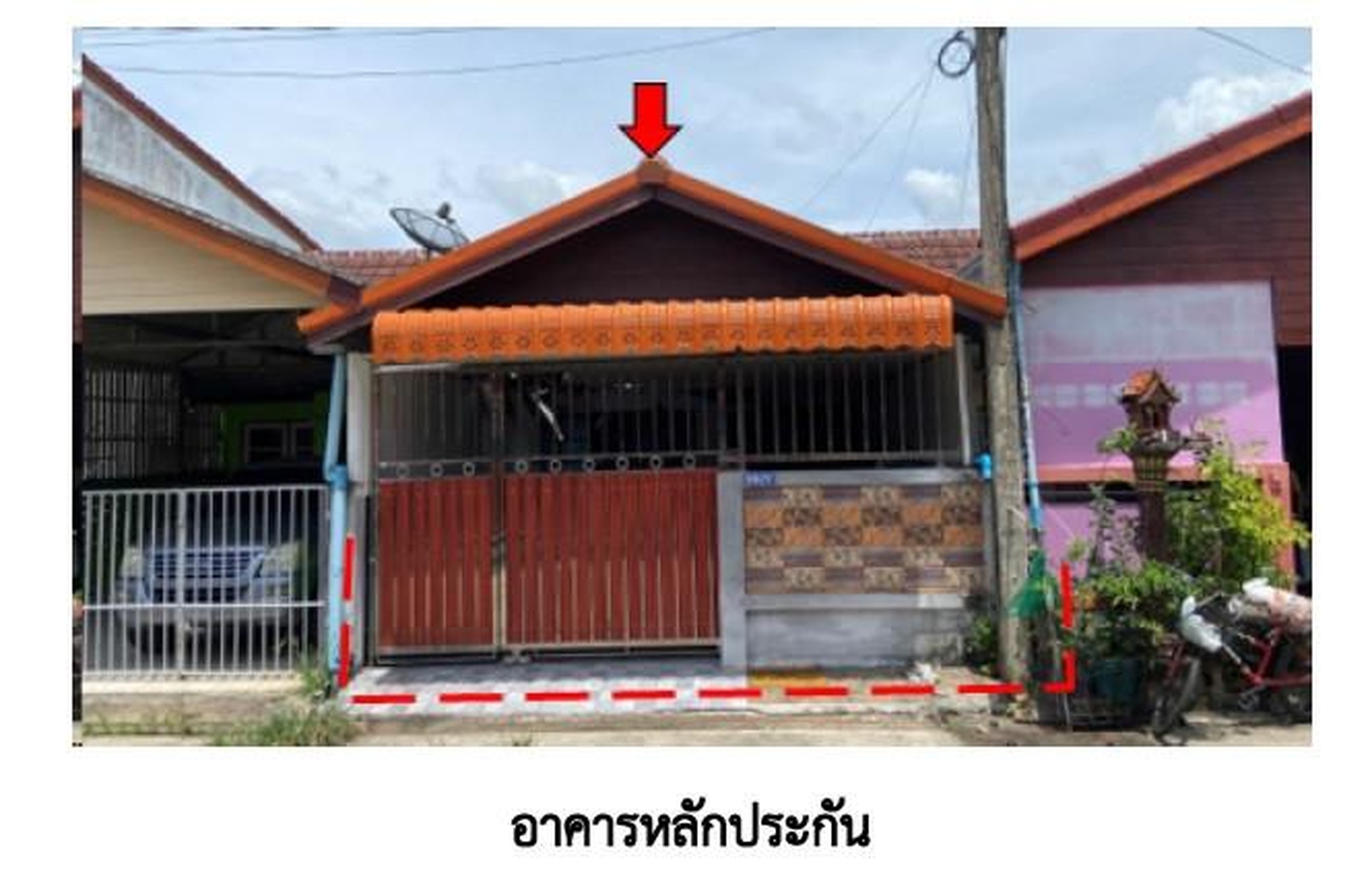 ทรัพย์สถาบันโดย GHB ทาวน์เฮาส์ ซอยม.บ้านในสวน/ซอย4 ถนนพุนพิน หนองขรี