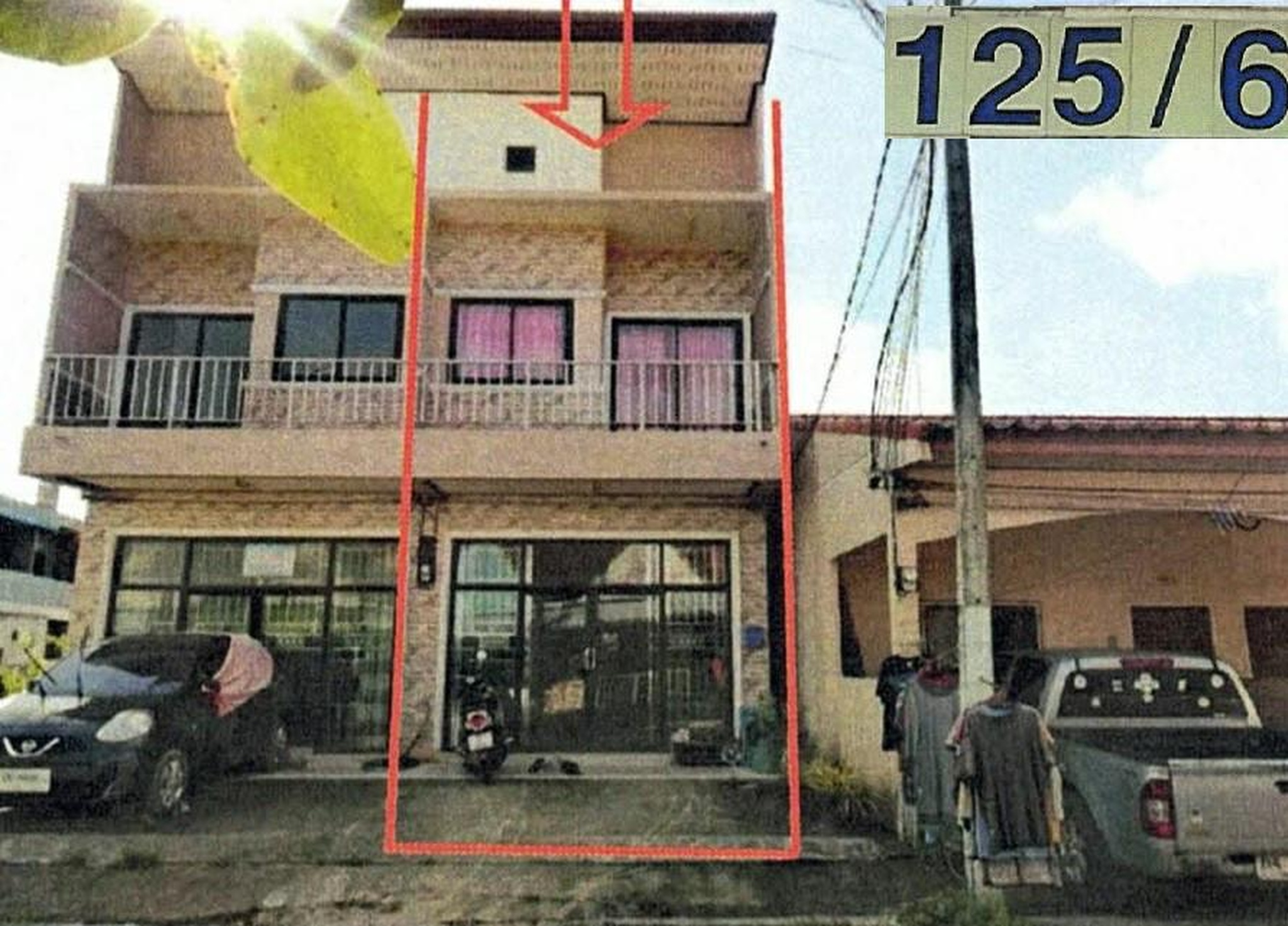 ทรัพย์สถาบันโดย GHB บ้านแฝด ถนนท่าไทร-บ้านบางกล่ำบน