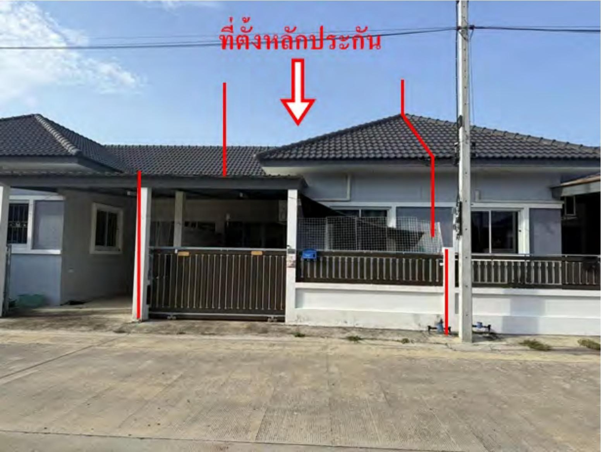 ทรัพย์สถาบันโดย GHB ทาวน์เฮาส์ ธนาซิตี้ บางปะอิน(จ.พระนครศรีอยุธยา) (BZ