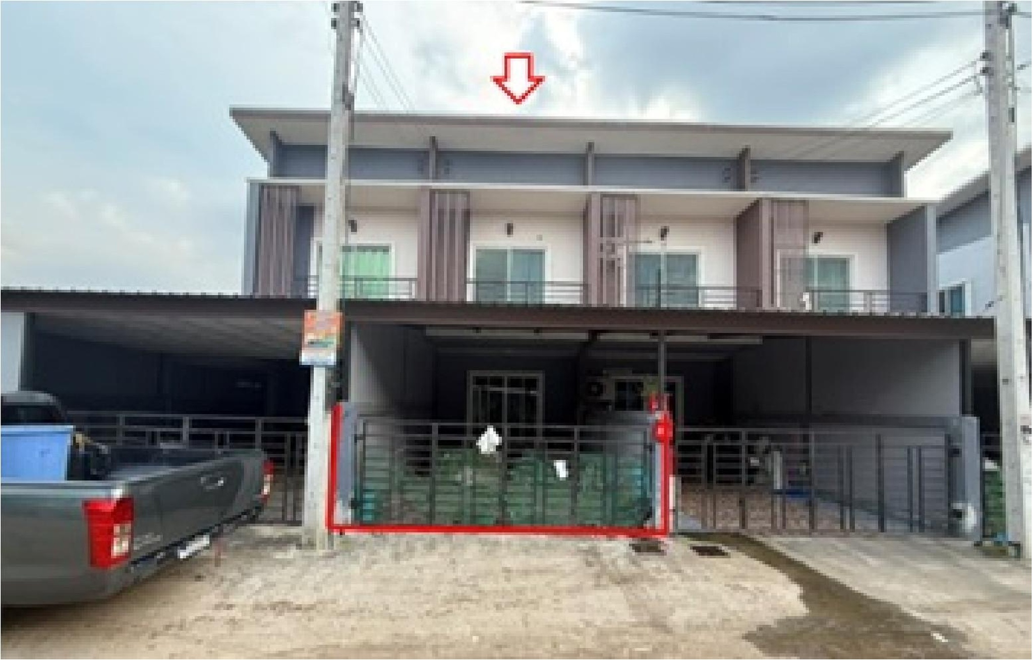 ทรัพย์สถาบันโดย GHB ทาวน์เฮาส์ ซอยทางหลวงชนบท(อย.3010) ถนนโรจนะ(ทล.309)
