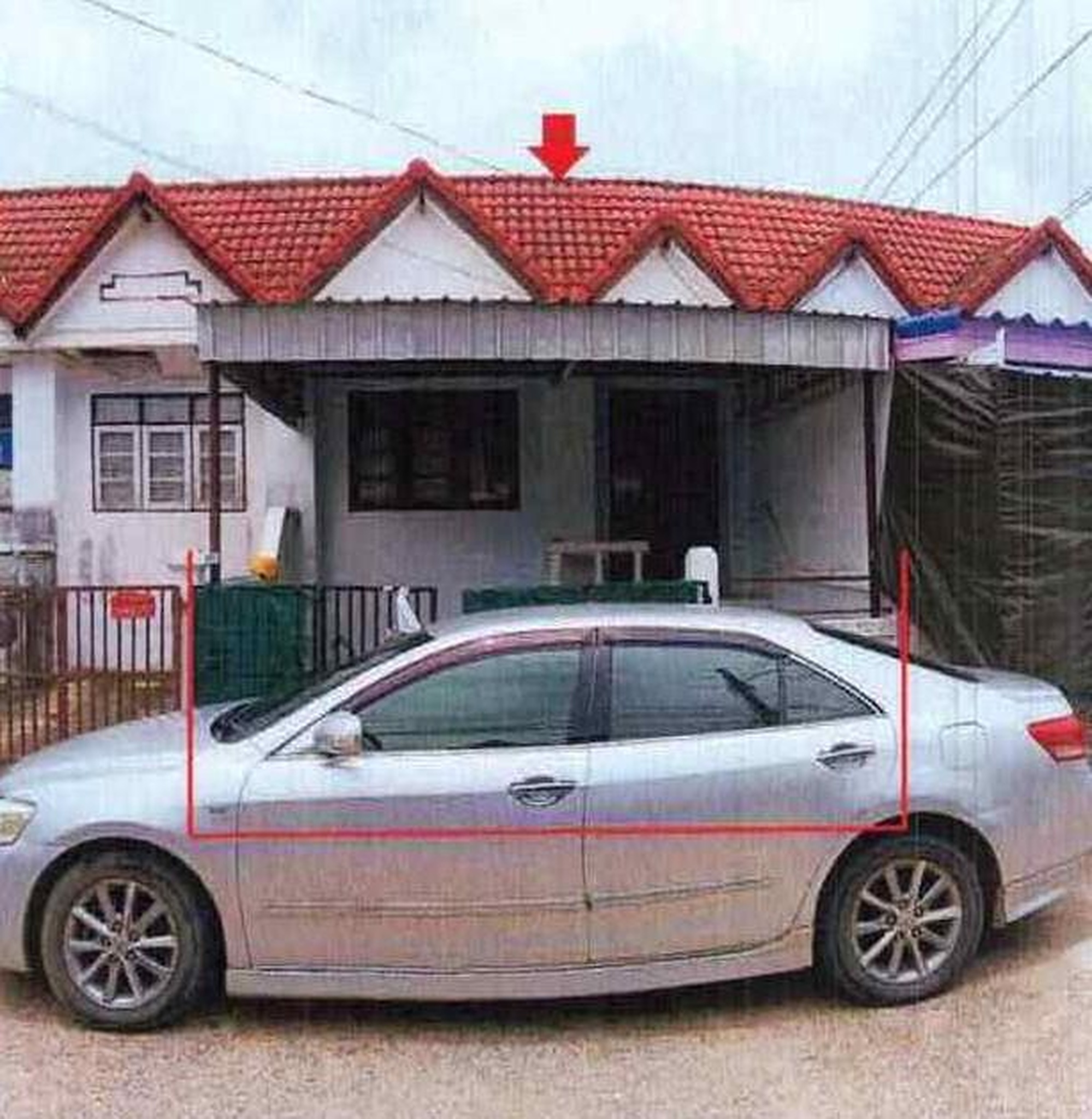 ทรัพย์สถาบันโดย GHB ทาวน์เฮาส์ ซอยหมู่บ้านมิตรภาพโมเดิ ถนนฉิมพลี