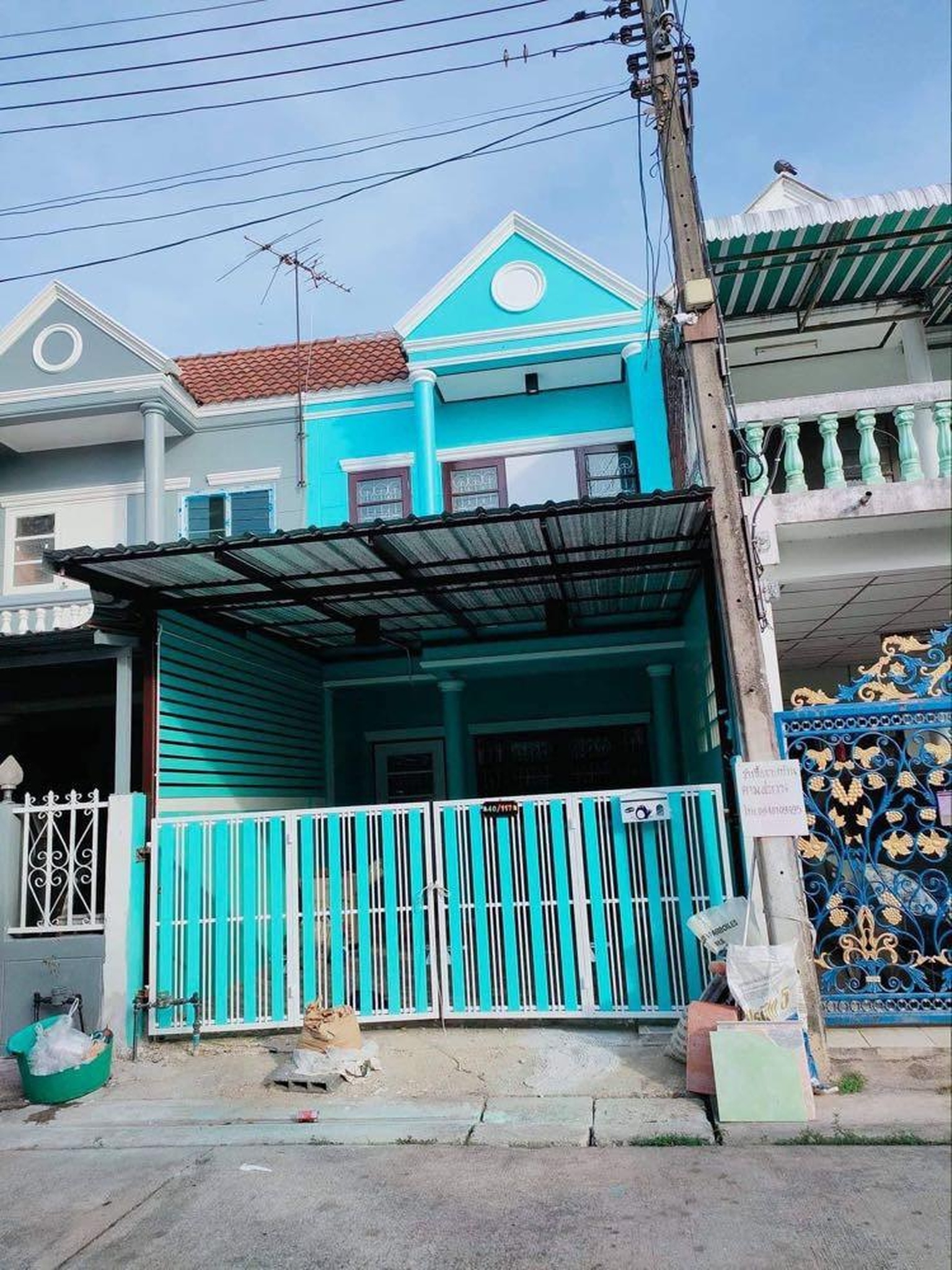 ทรัพย์สถาบันโดย GHB ทาวน์เฮาส์ ซอยภายในโครงการฯ ถนนกรุงเทพ-ปทุมธานี (ทล.307)
