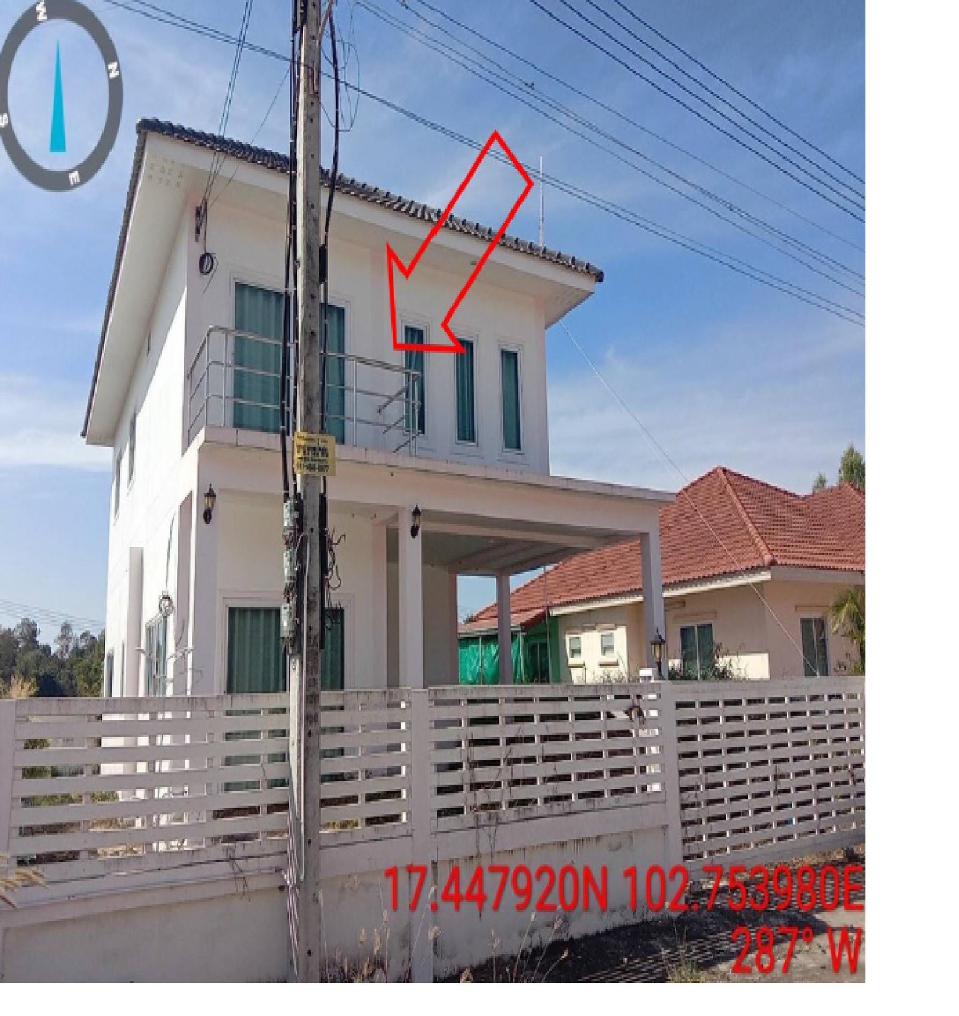 ทรัพย์สถาบันโดย GHB บ้านเดี่ยว ซอยร.13 พัน.3 ถนนอุดรธานี-หนองสำโรง