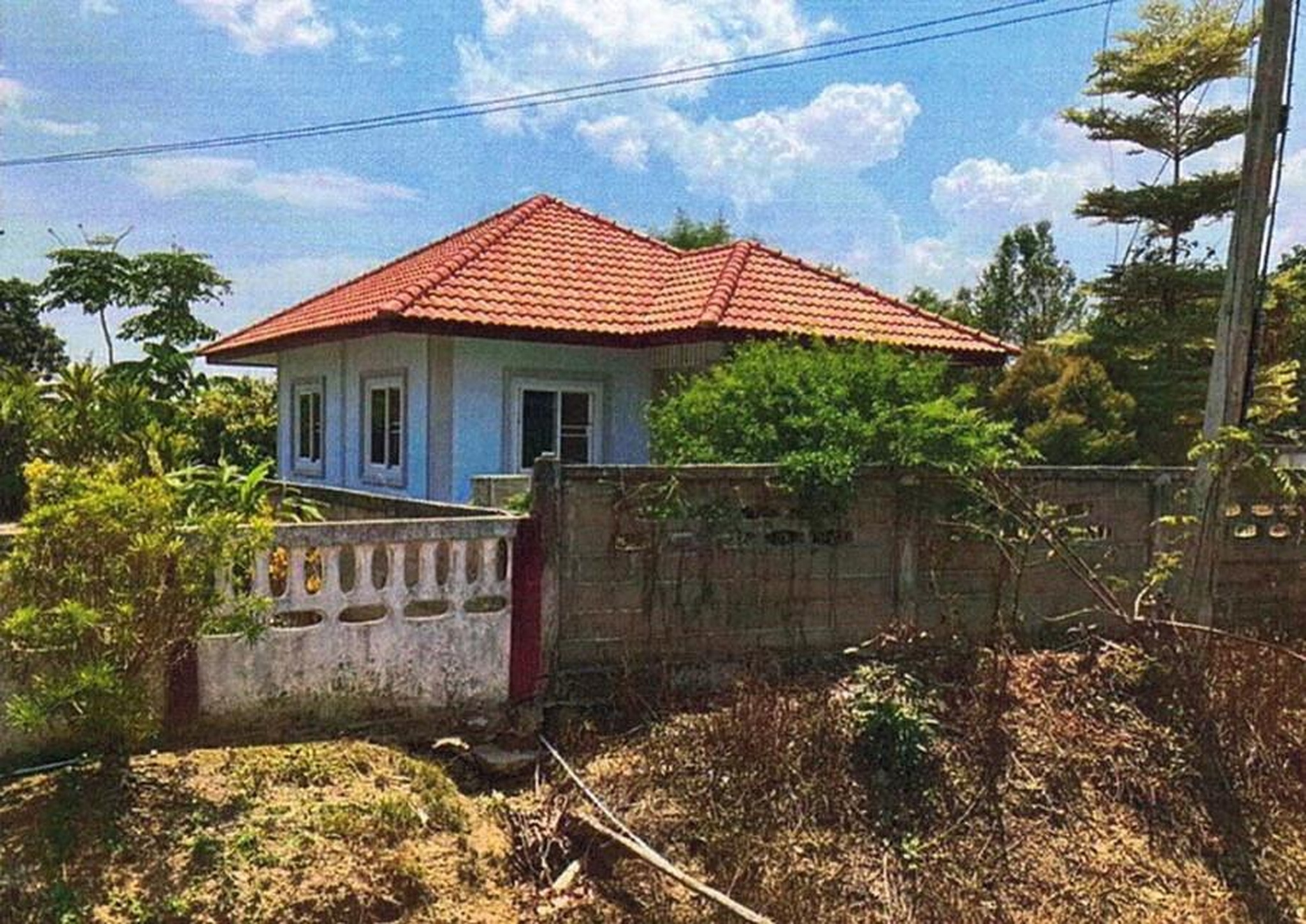 ทรัพย์สถาบันโดย GHB บ้านเดี่ยว ซอยทางเข้าบ้านสันนา ถนนทล.ชบ.สายบ้านเหมืองแ