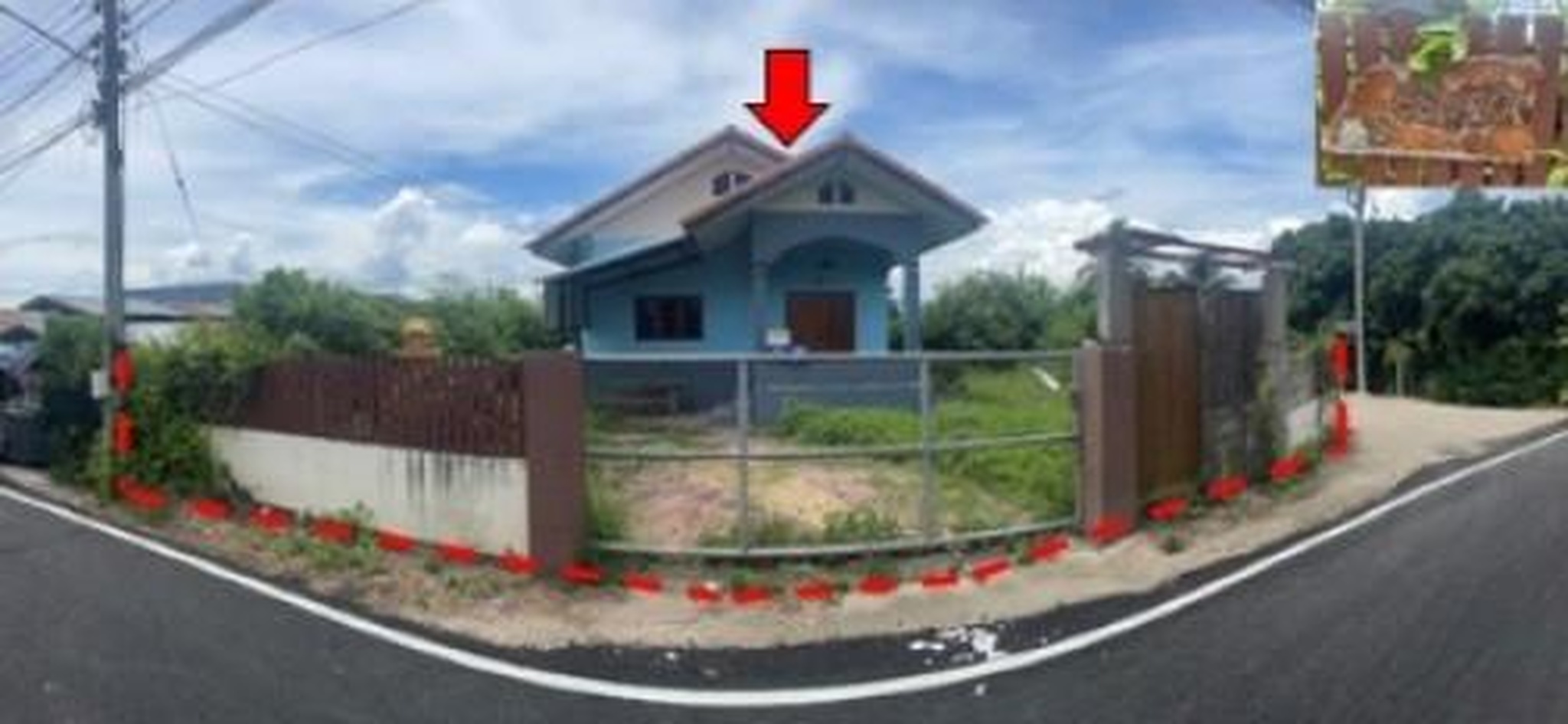 ทรัพย์สถาบันโดย GHB บ้านเดี่ยว ซอยทางเข้าบ้านใหม่สามัค ถนนสายเชียงใหม่-ฮอด(ทล.