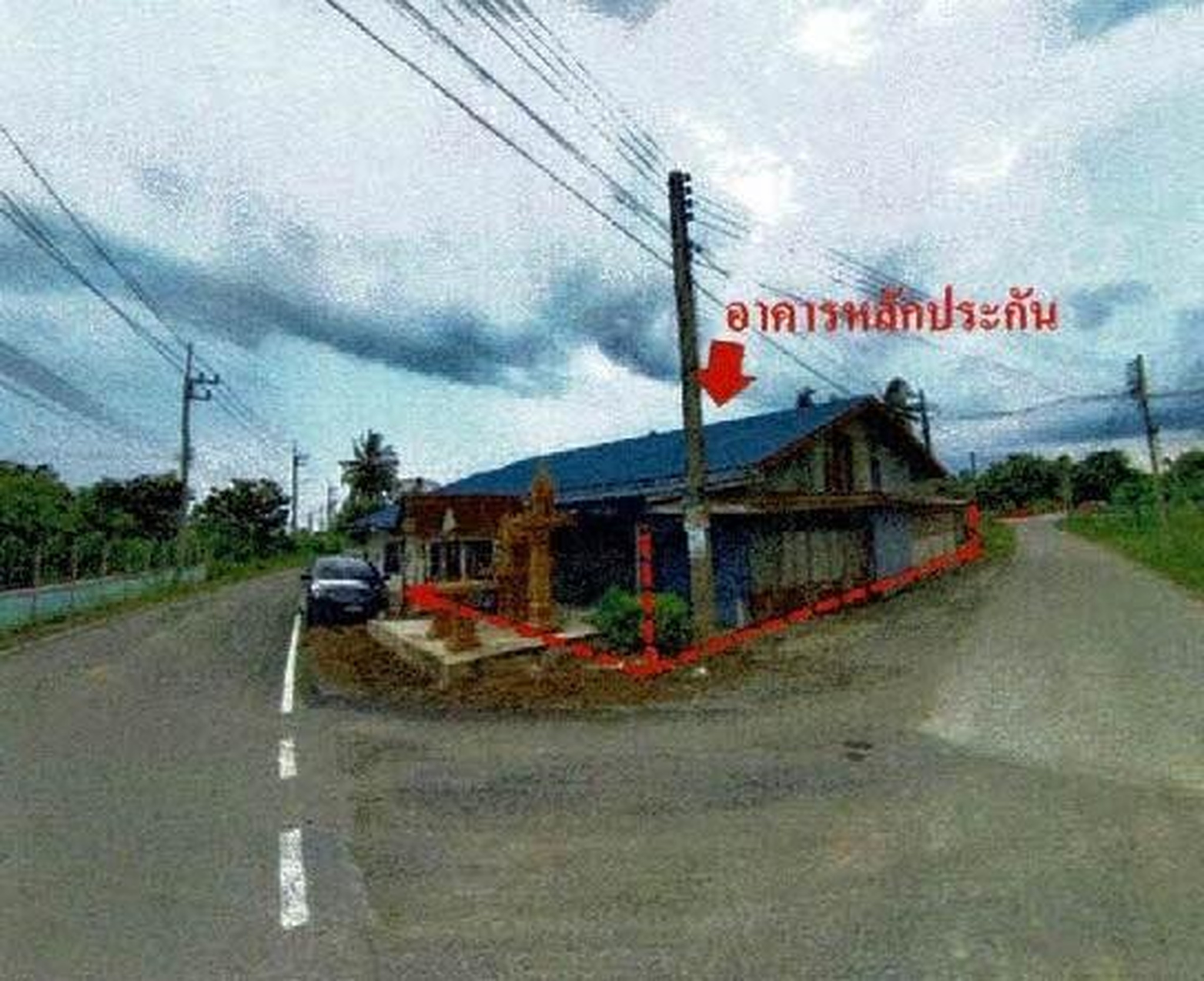 ทรัพย์สถาบันโดย GHB บ้านเดี่ยว ซอยวัดดงขี้เหล็ก ถนนเลียบคลองชลประทาน สพ