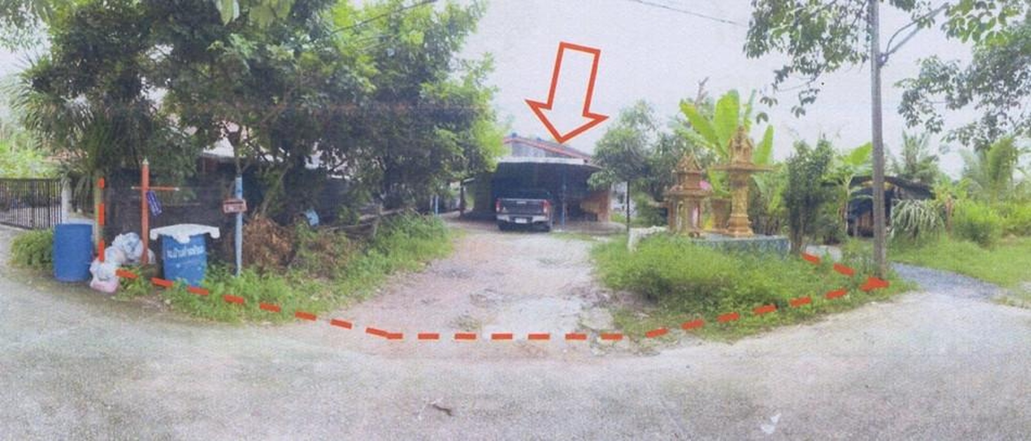 ทรัพย์สถาบันโดย GHB บ้านเดี่ยว ซอยในซาก ซอย7 ถนนเลียบคลองชลประทาน
