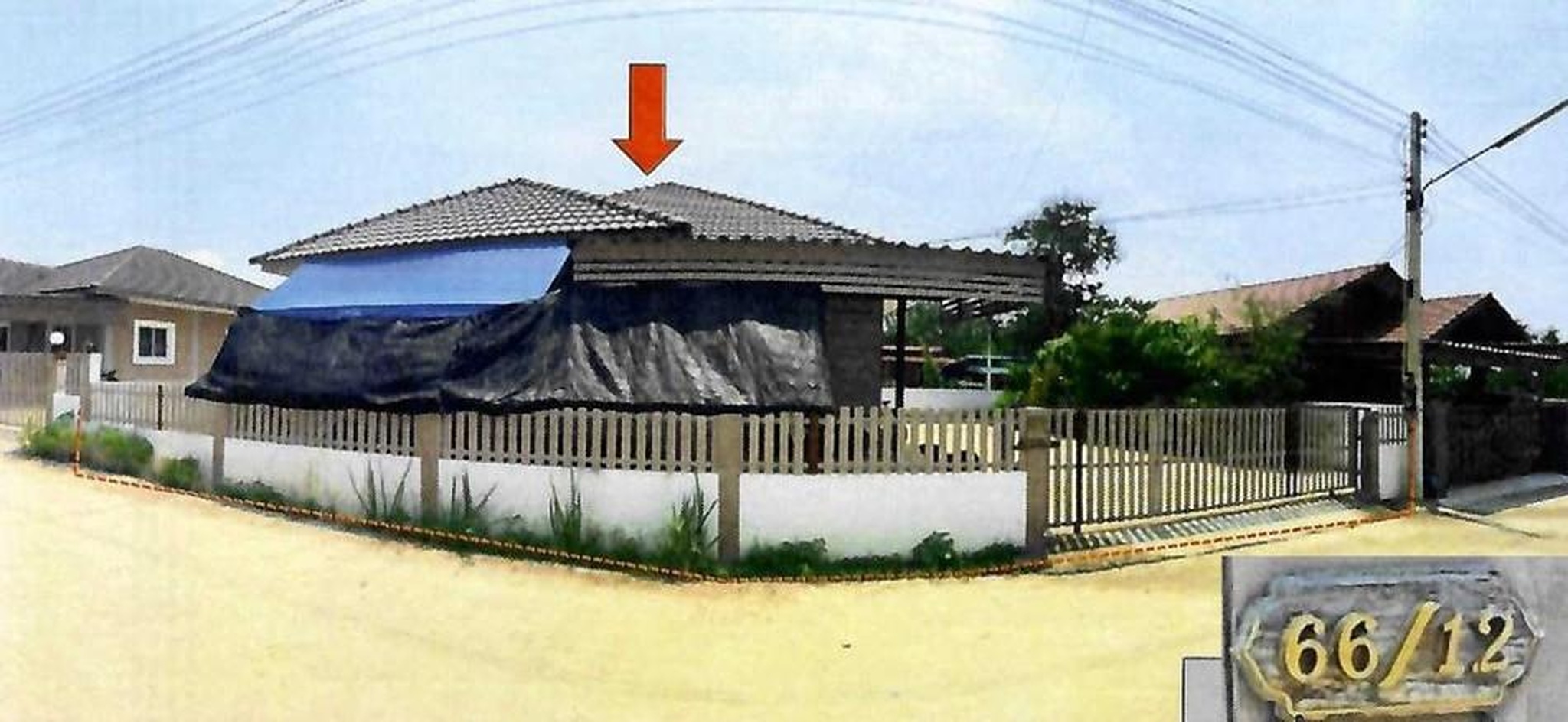 ทรัพย์สถาบันโดย GHB บ้านเดี่ยว ซอยโรงแรมโกลด์เด้น ฮิลล ถนนทล.331