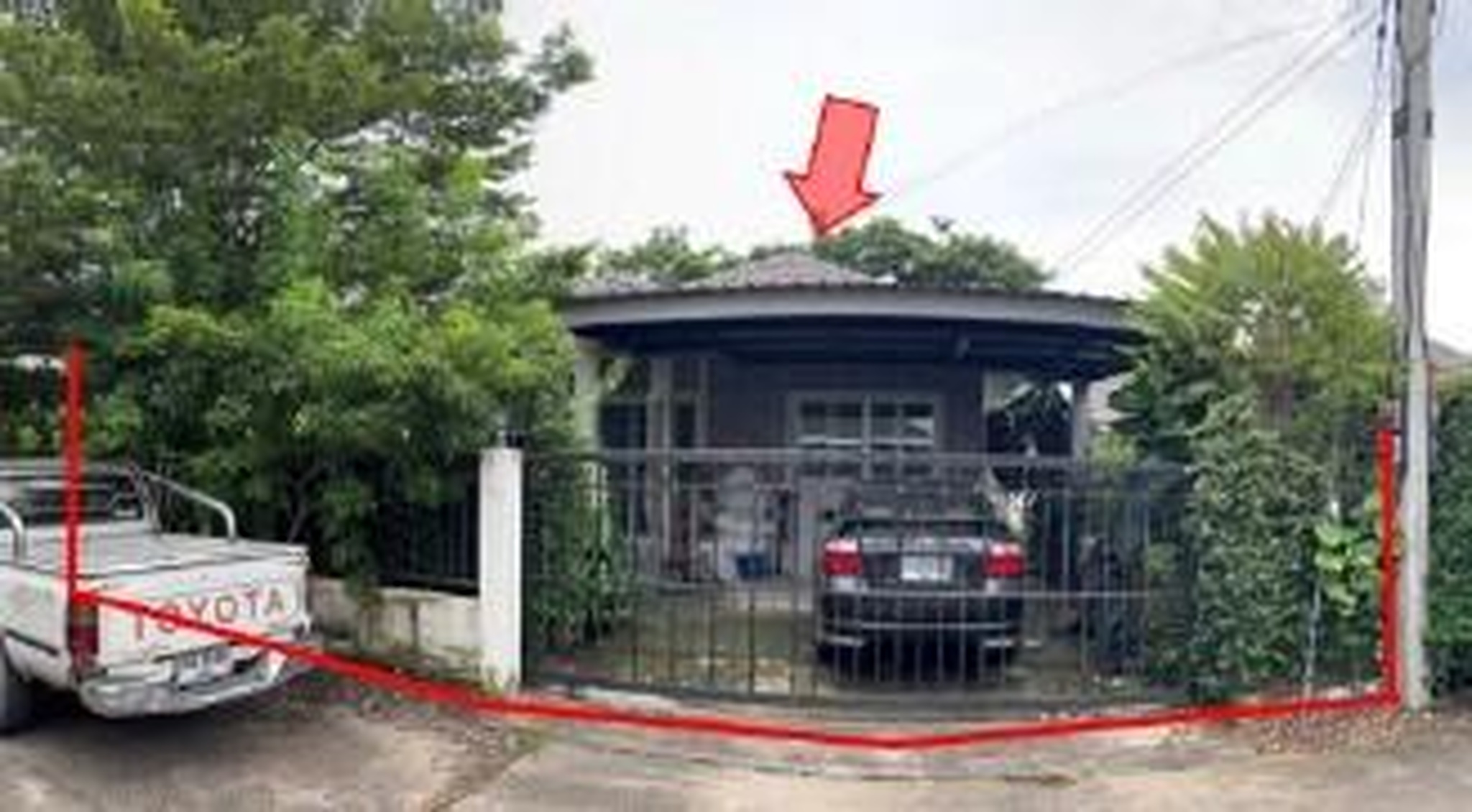 ทรัพย์สถาบันโดย GHB บ้านเดี่ยว ซอยเลียบคลองชลประทาน ถนนเชียงใหม่-ฮอต