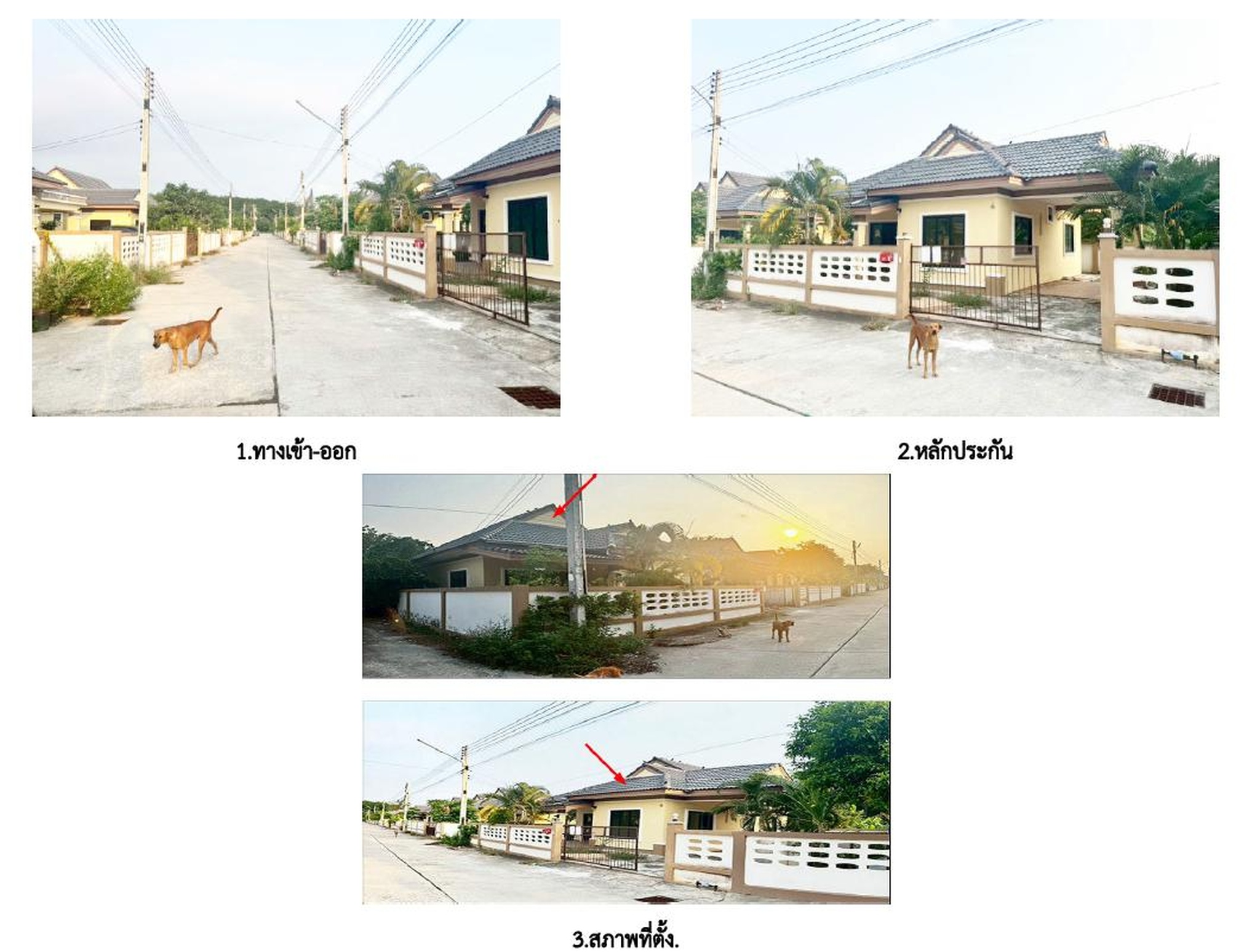 ทรัพย์สถาบันโดย GHB บ้านเดี่ยว ซอยถนนซ.6 ถนนนิคมสาย 13 (ทล.3375)