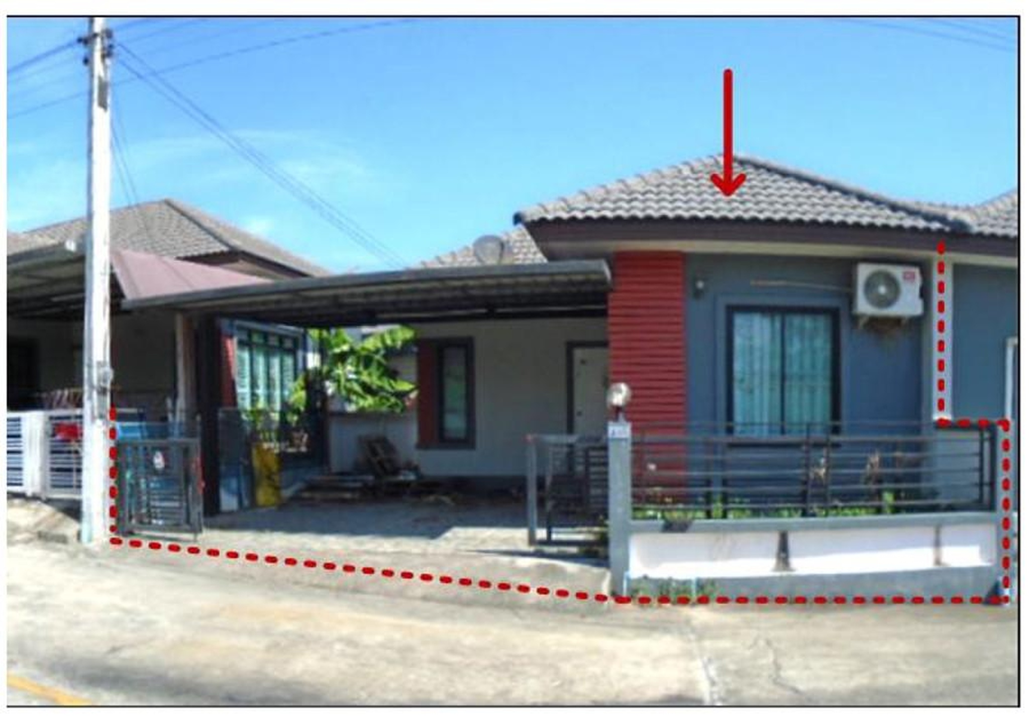 ทรัพย์สถาบันโดย GHB บ้านแฝด ซอยชากอ้อย-หลังปั๊ม ถนนทล.3245