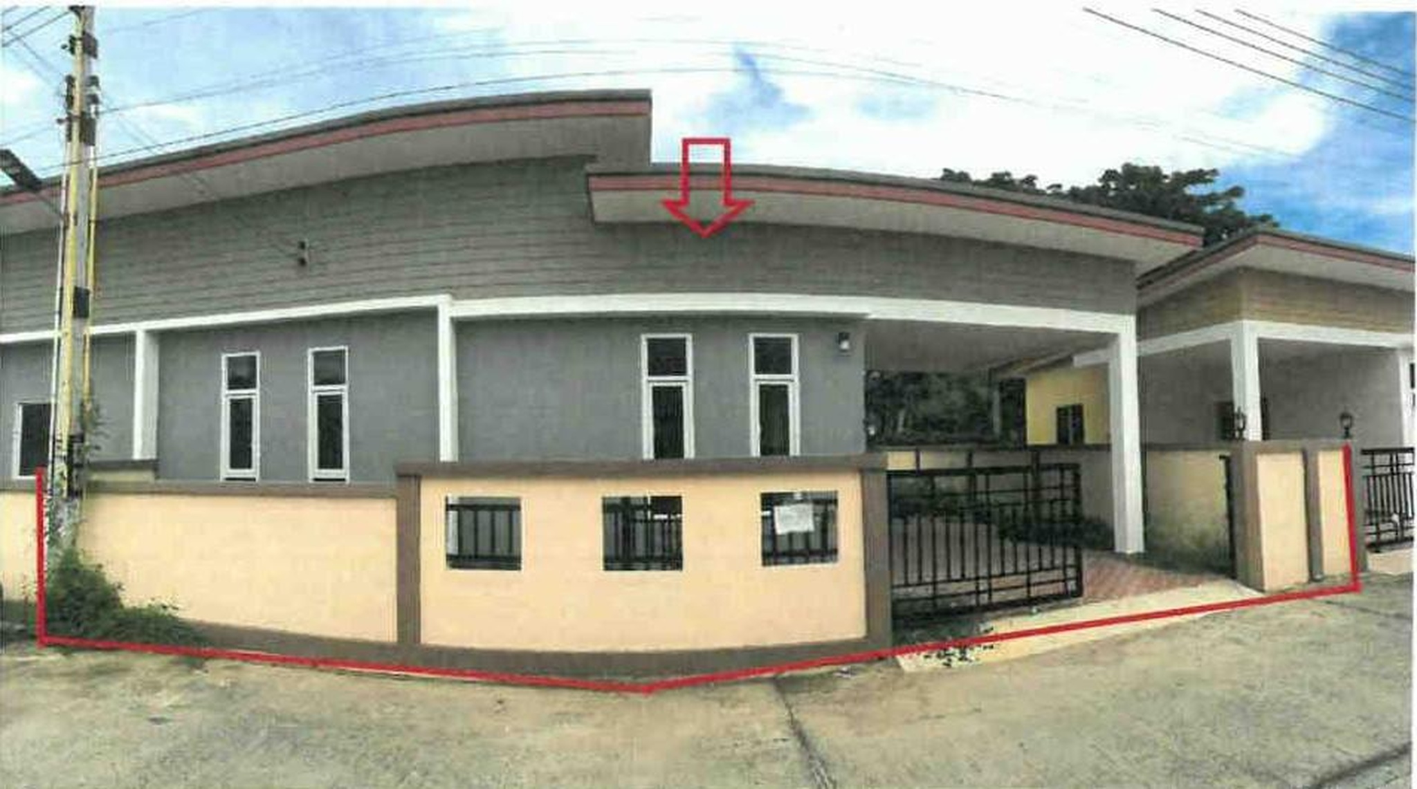 ทรัพย์สถาบันโดย GHB บ้านแฝด ซอยม.โมเดิร์น ทาวน์ ถนนบางละมุง25