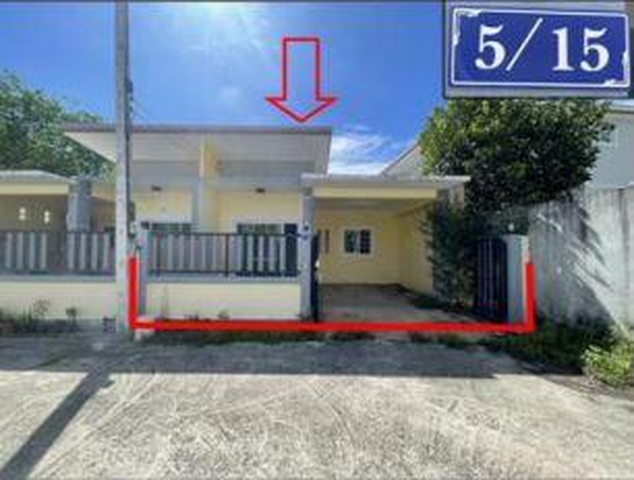 ทรัพย์สถาบันโดย GHB บ้านแฝด ถนนประชามุสลิม