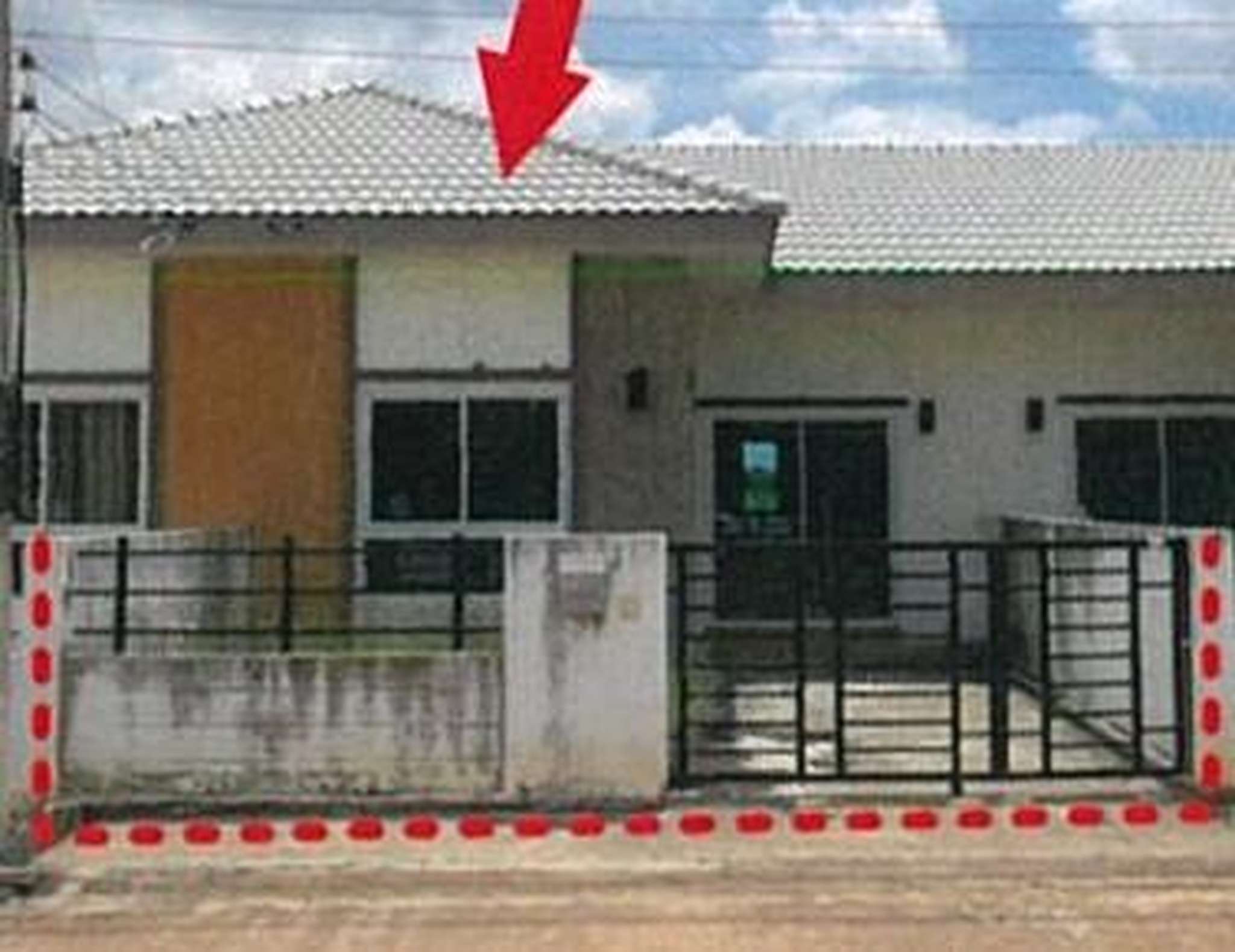 ทรัพย์สถาบันโดย GHB ทาวน์เฮาส์ ถนนทล.3079