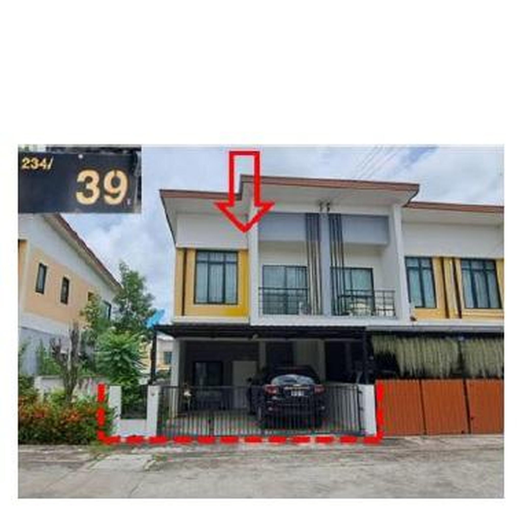 ทรัพย์สถาบันโดย GHB ทาวน์เฮาส์ ธาดาทาวน์ เคิร์ฟ (Tada Town Curve Bowin-Pak Ruam)