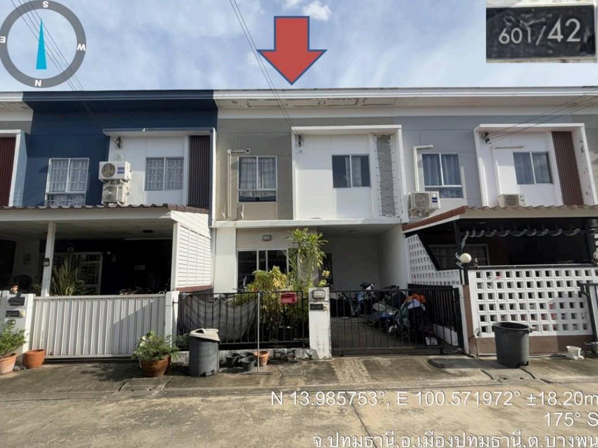 ทรัพย์สถาบันโดย GHB ทาวน์เฮาส์ พฤกษารังสิต-บางพูน 60/1