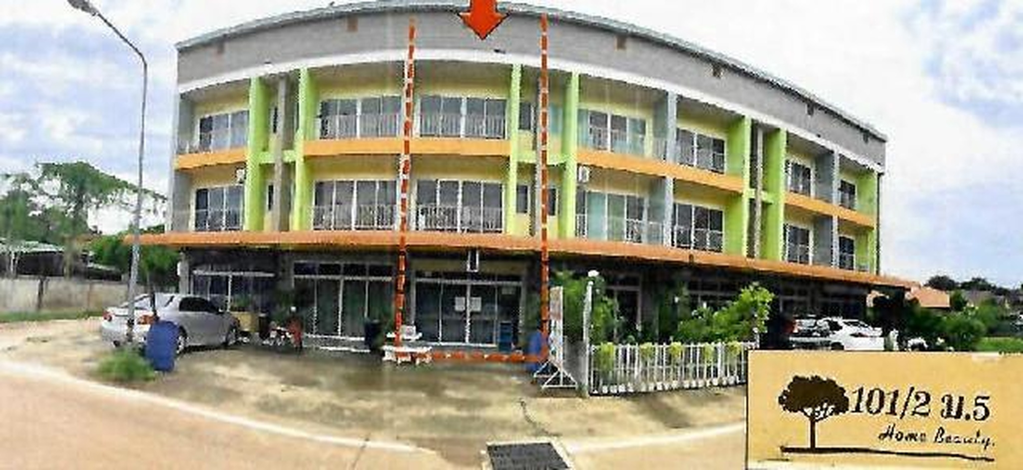 ทรัพย์สถาบันโดย GHB ตึกแถว-อาคารพาณิชย์ ซอยทล.3121 ถนนทางหลวง ชนบท(สามแยก