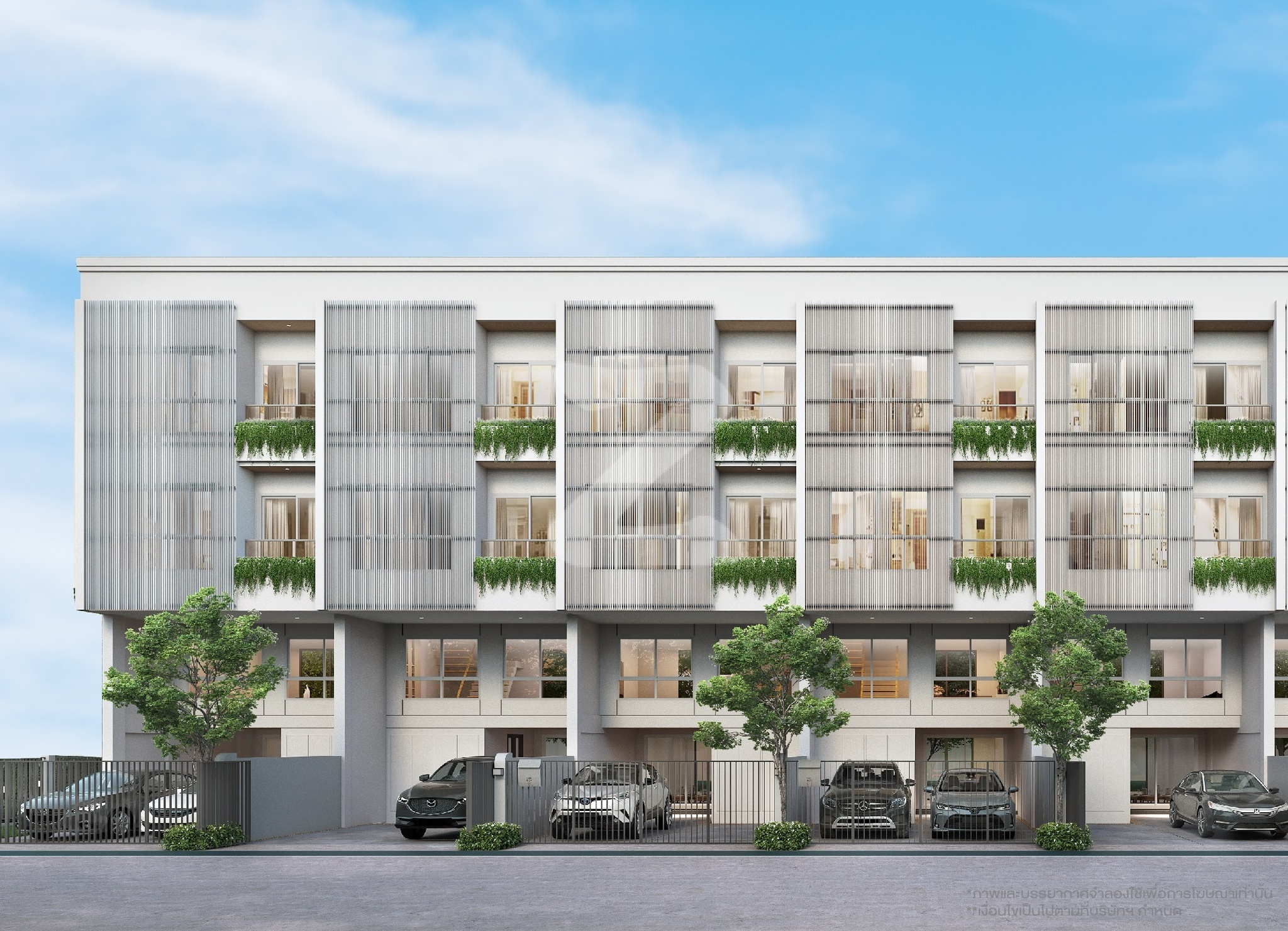 ขาย ทาวน์โฮม 3.5 ชั้น | 22.80 ตร.ว   โครงการ - เมซอง 168 ลาดพร้าว 101                                       : โดยนายหน้า/ตัวแทน (งด Co-brokerage)
