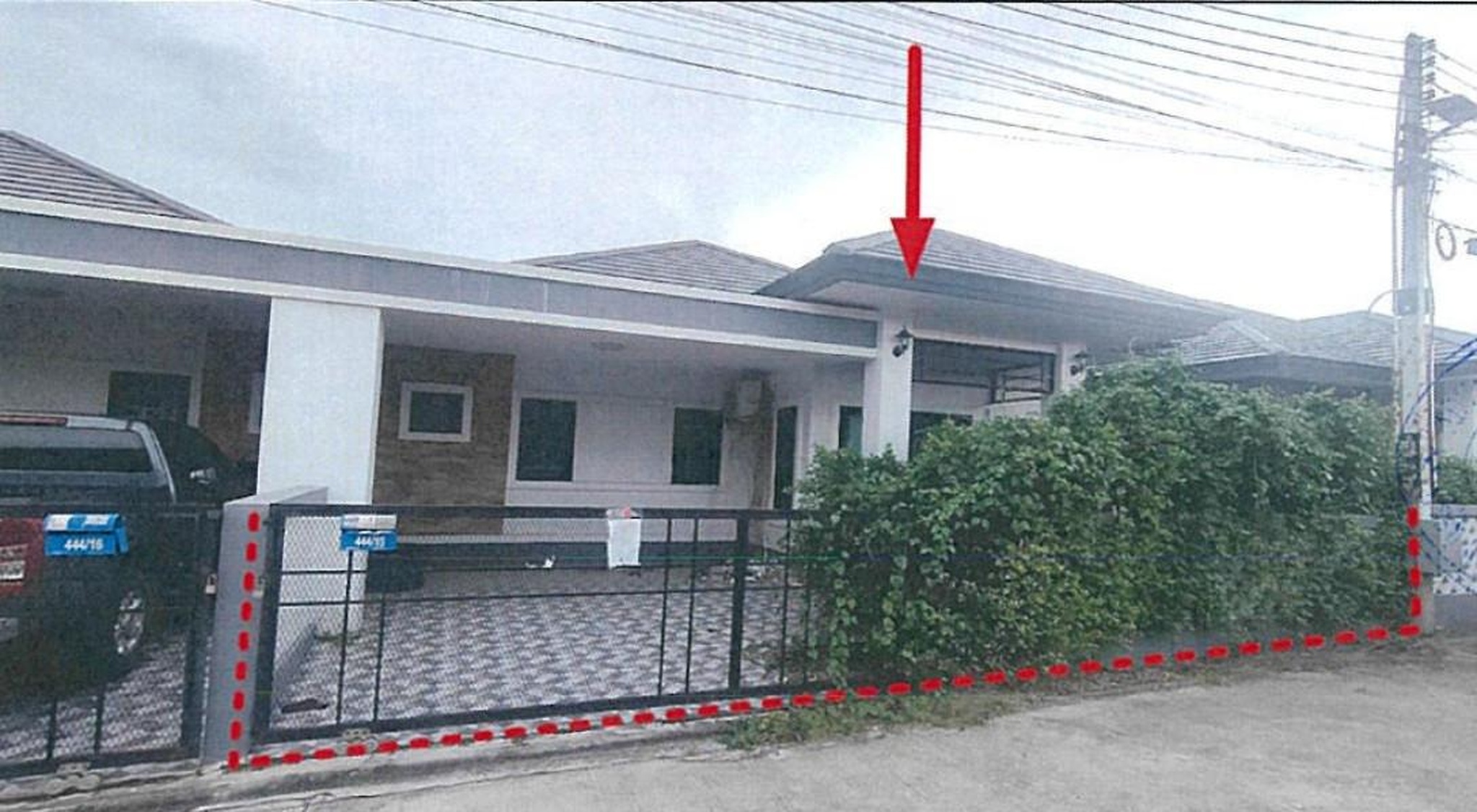ทรัพย์สถาบันโดย GHB บ้านแฝด ซอยม.หรรษา พาร์ค วิลล์ ถนนซากอ้อย-ซอย5
