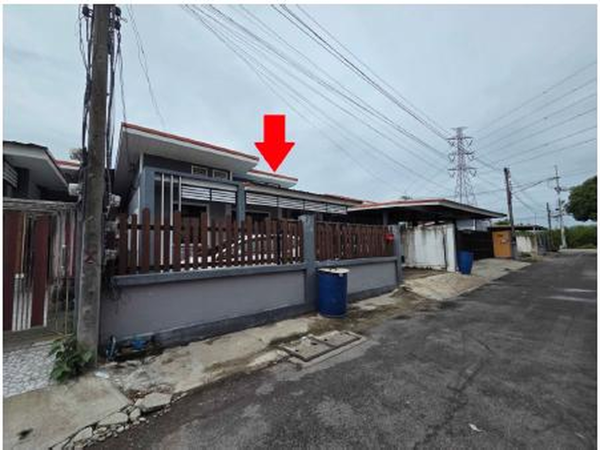 ทรัพย์สถาบันโดย GHB บ้านเดี่ยว ซอยระบุในหมายเหตุ ถนนทางหลวงหมายเลข 2037