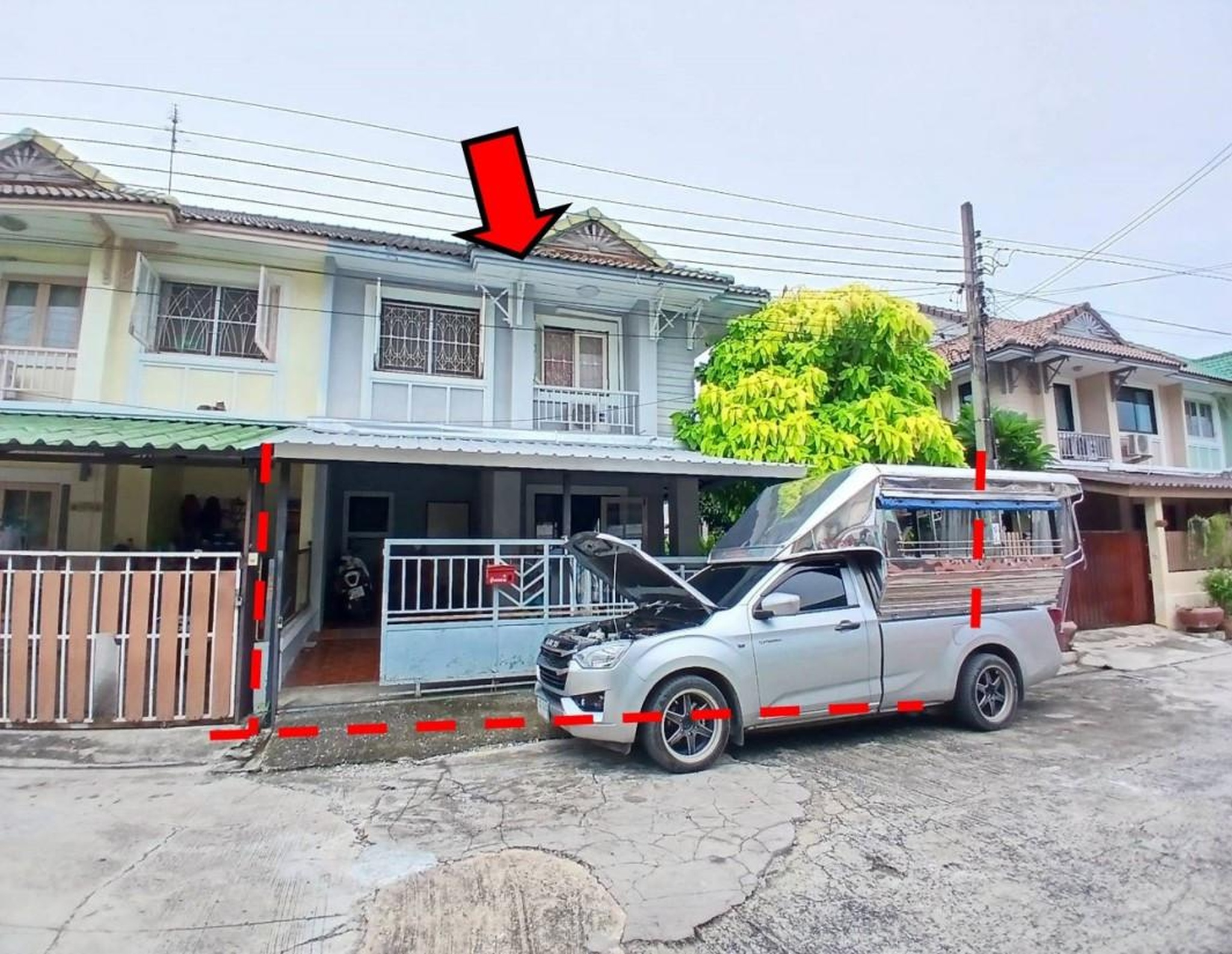 ทรัพย์สถาบันโดย GHB บ้านแฝด พฤกษา 15
