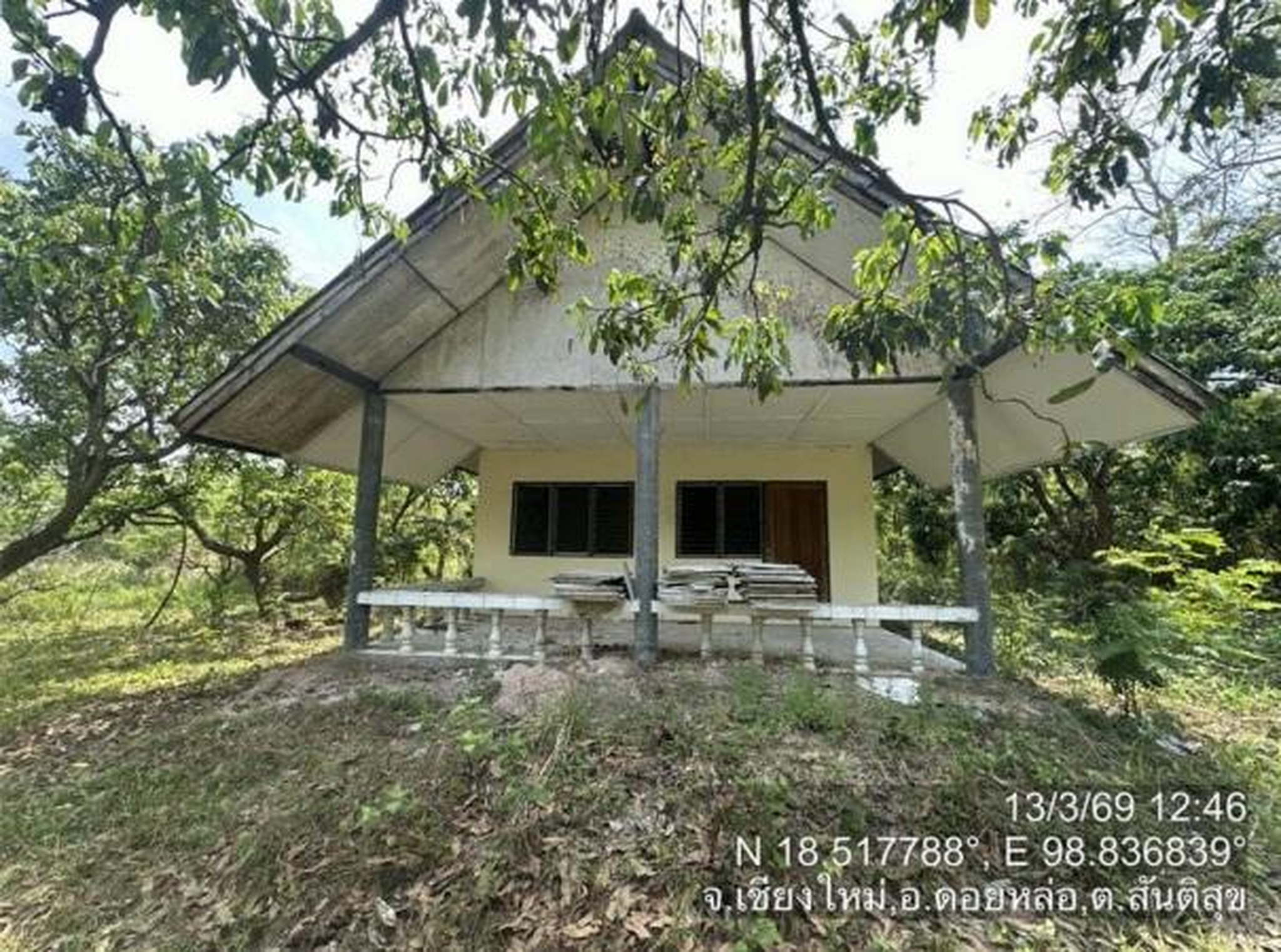 ทรัพย์สถาบันโดย GHB บ้านเดี่ยว ซอยถนนสันติสุข-หนองหอย( ถนนเชียงใหม่-ฮอด(ทล.108