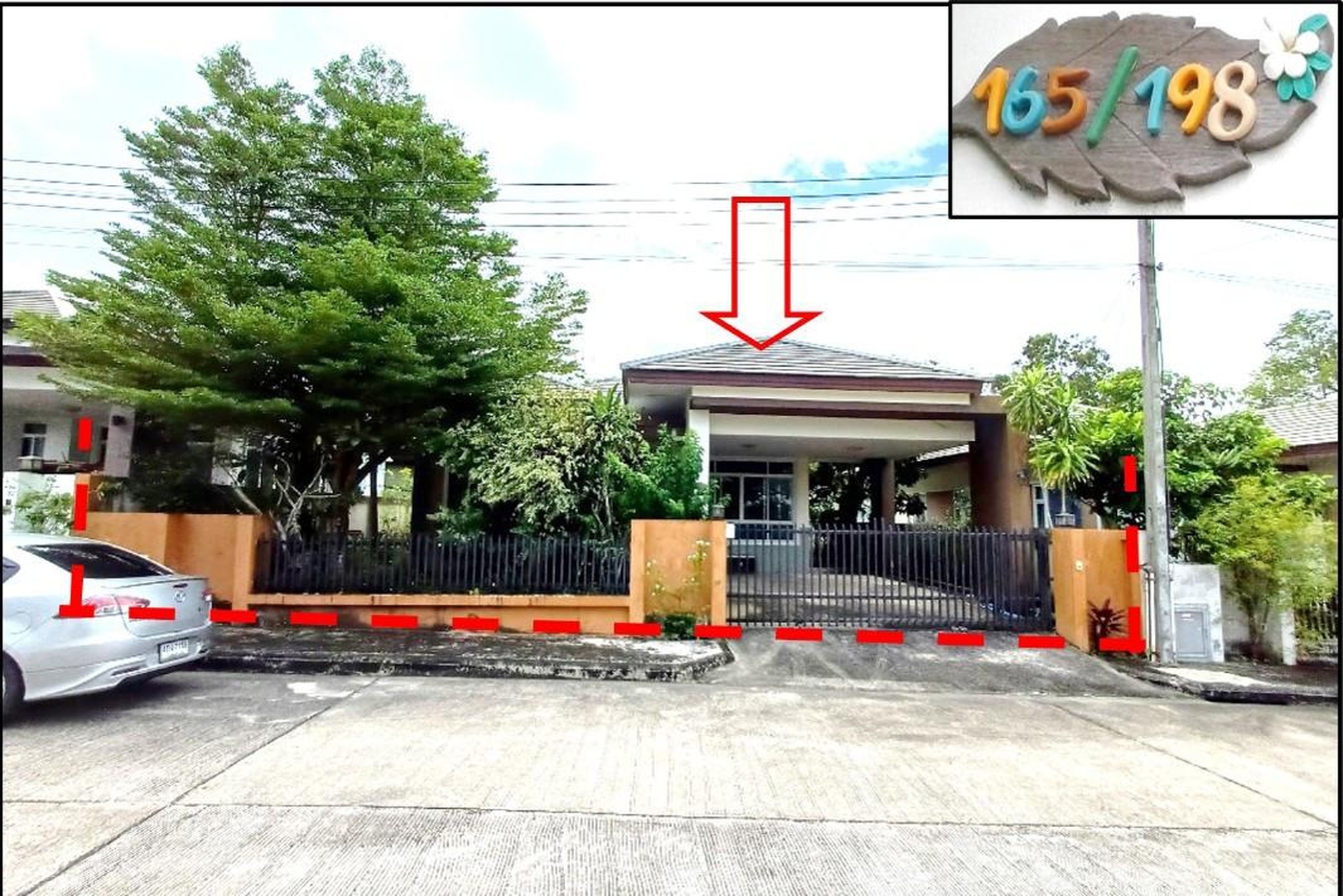 ทรัพย์สถาบันโดย GHB บ้านเดี่ยว ฉัตรทองการ์เด้นท์วิลล์