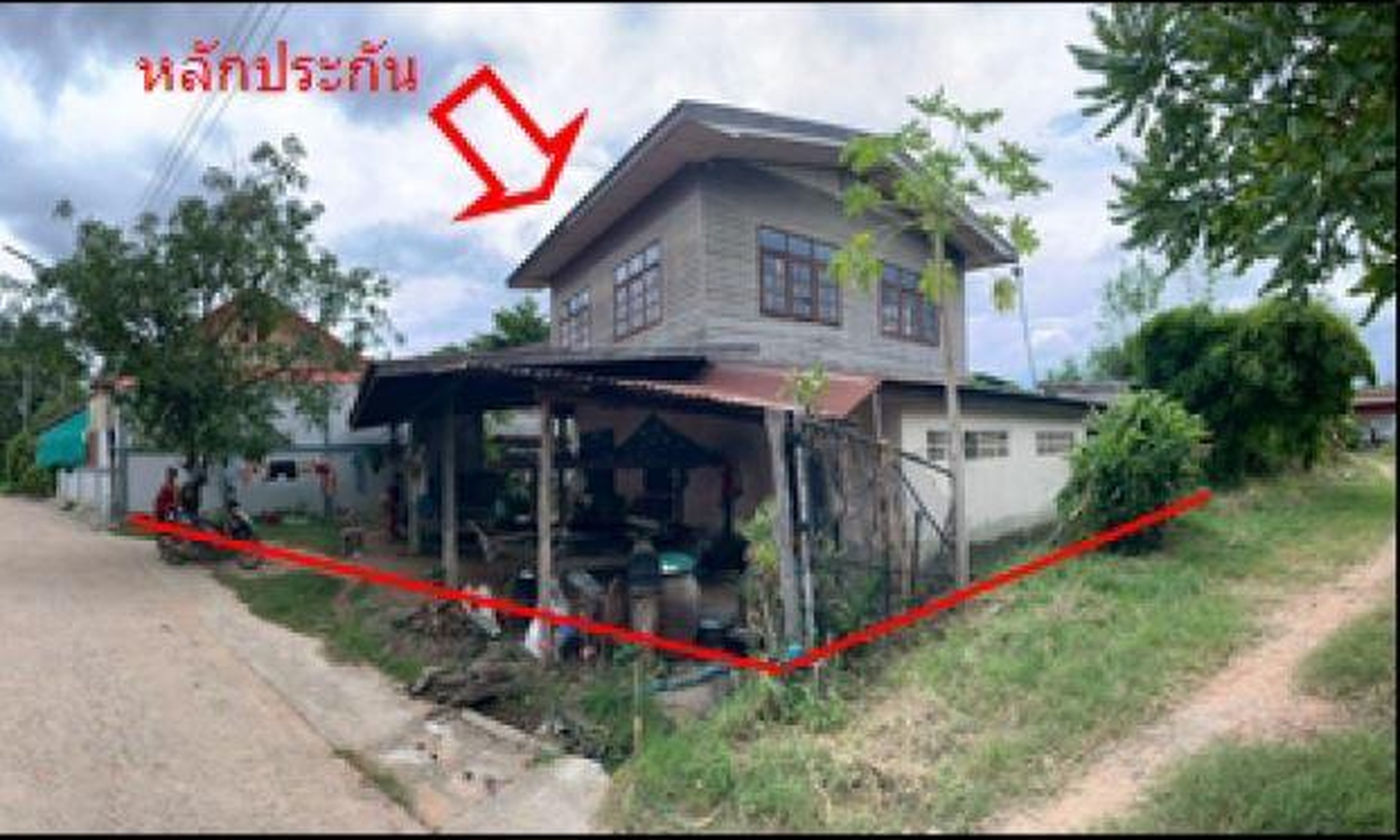 ทรัพย์สถาบันโดย GHB บ้านเดี่ยว ซอยซอยไม่มีชื่อ ถนนบ้านไผ่-ชนบท