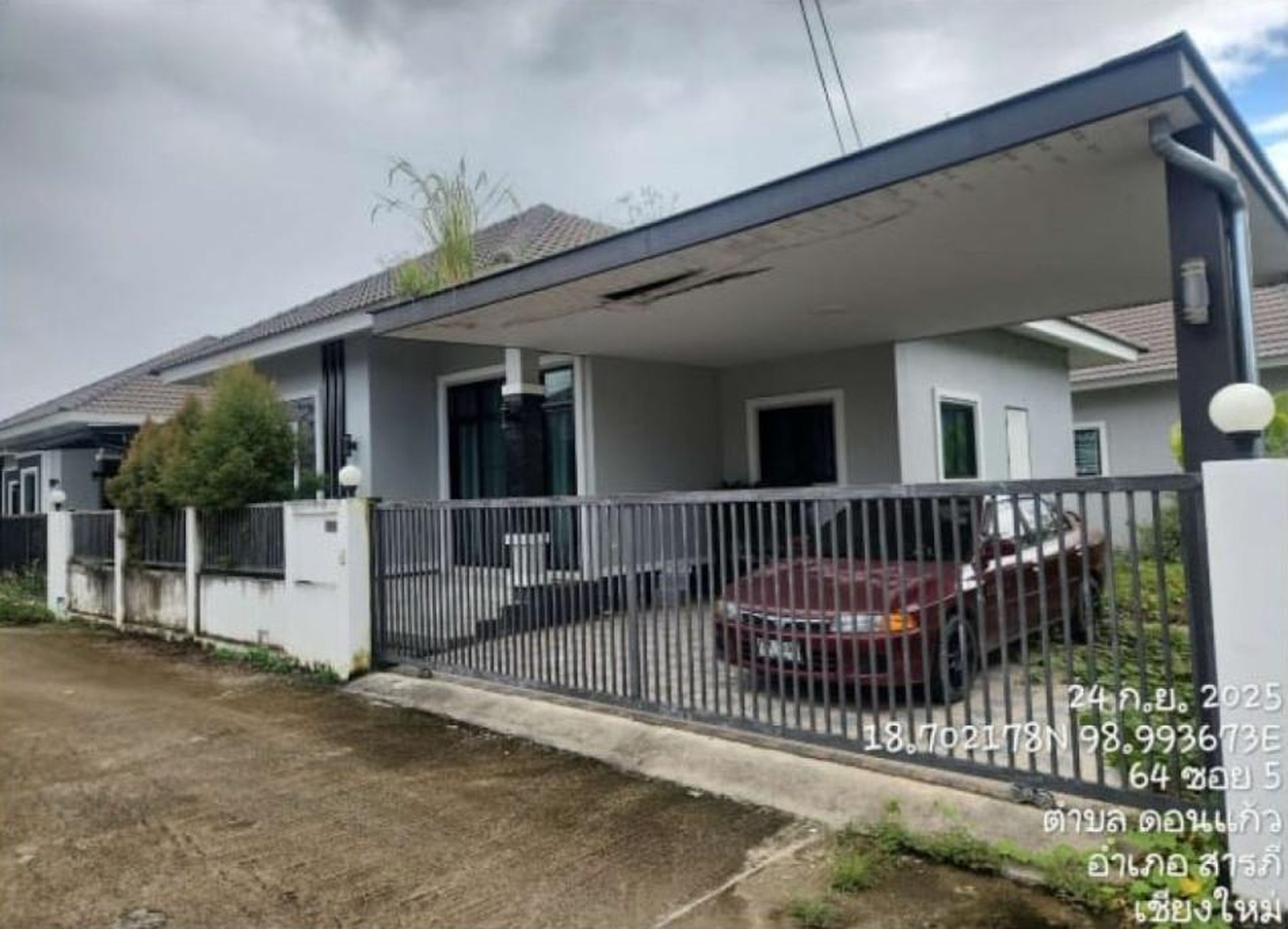 ทรัพย์สถาบันโดย GHB บ้านเดี่ยว ซอยบ้านตำหนักเหนือ-บ้าน ถนนบ้านสารภี-บ้านขัวมุง