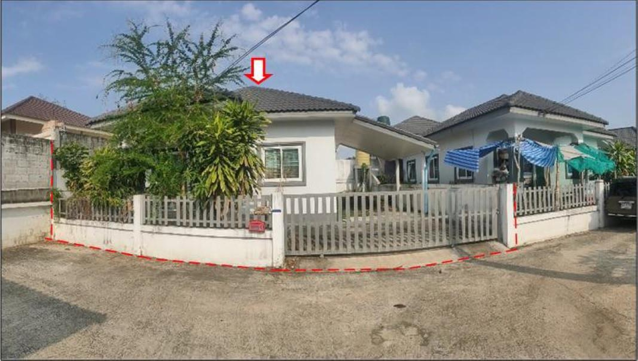 ทรัพย์สถาบันโดย GHB บ้านเดี่ยว ซอยหมู่บ้านไม่มีชื่อ ถนนสาย 13 ซอย 5 / ซอยส