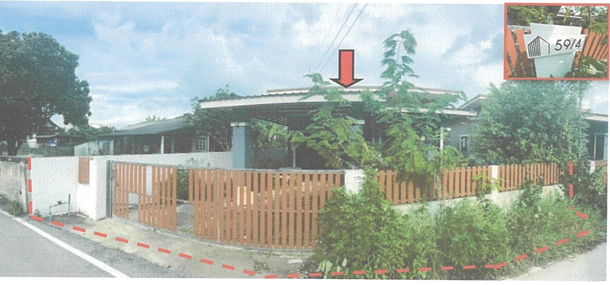 ทรัพย์สถาบันโดย GHB บ้านเดี่ยว ซอยสันป่าสัก ซ.1/5 ถนนเชียงใหม่-ฮอด(ทล.108
