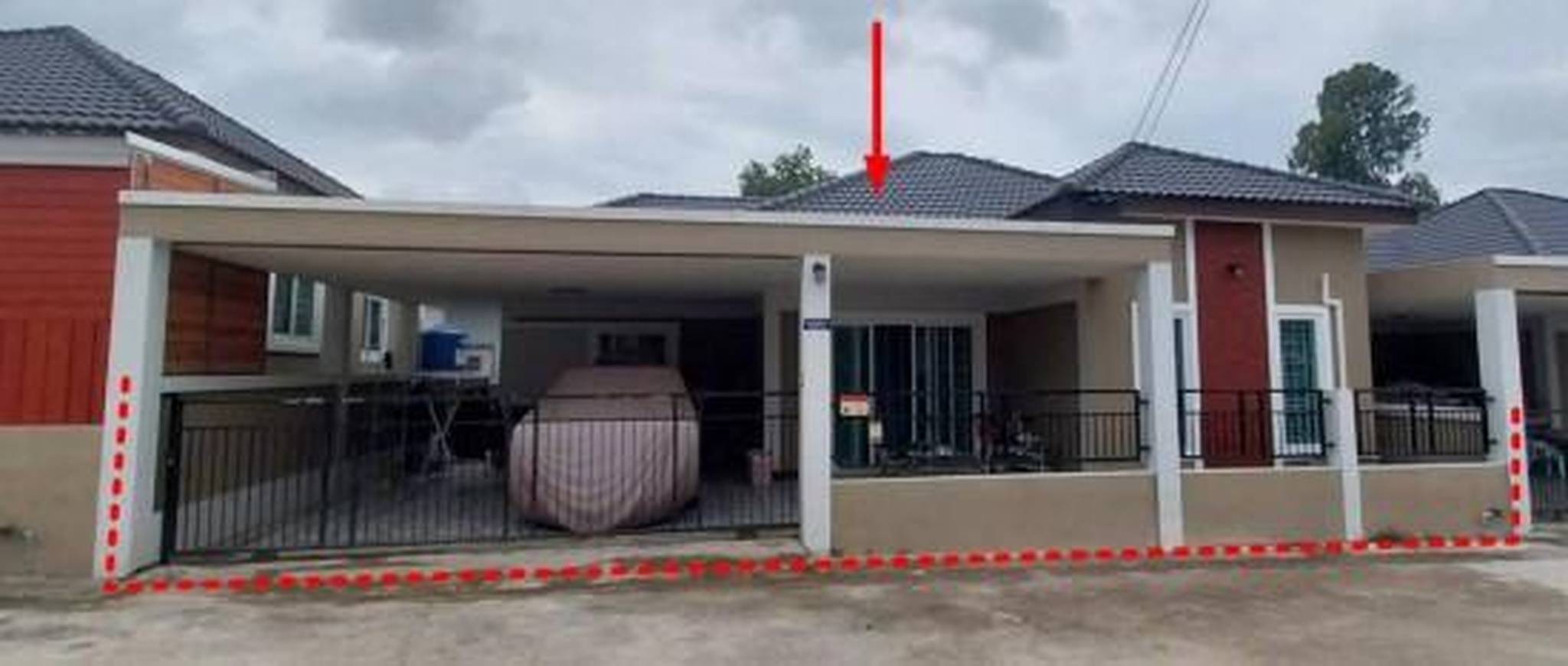 ทรัพย์สถาบันโดย GHB บ้านเดี่ยว ซอยลุงแดง ป้าใบ ถนนปลวกแดง วังตาผิน