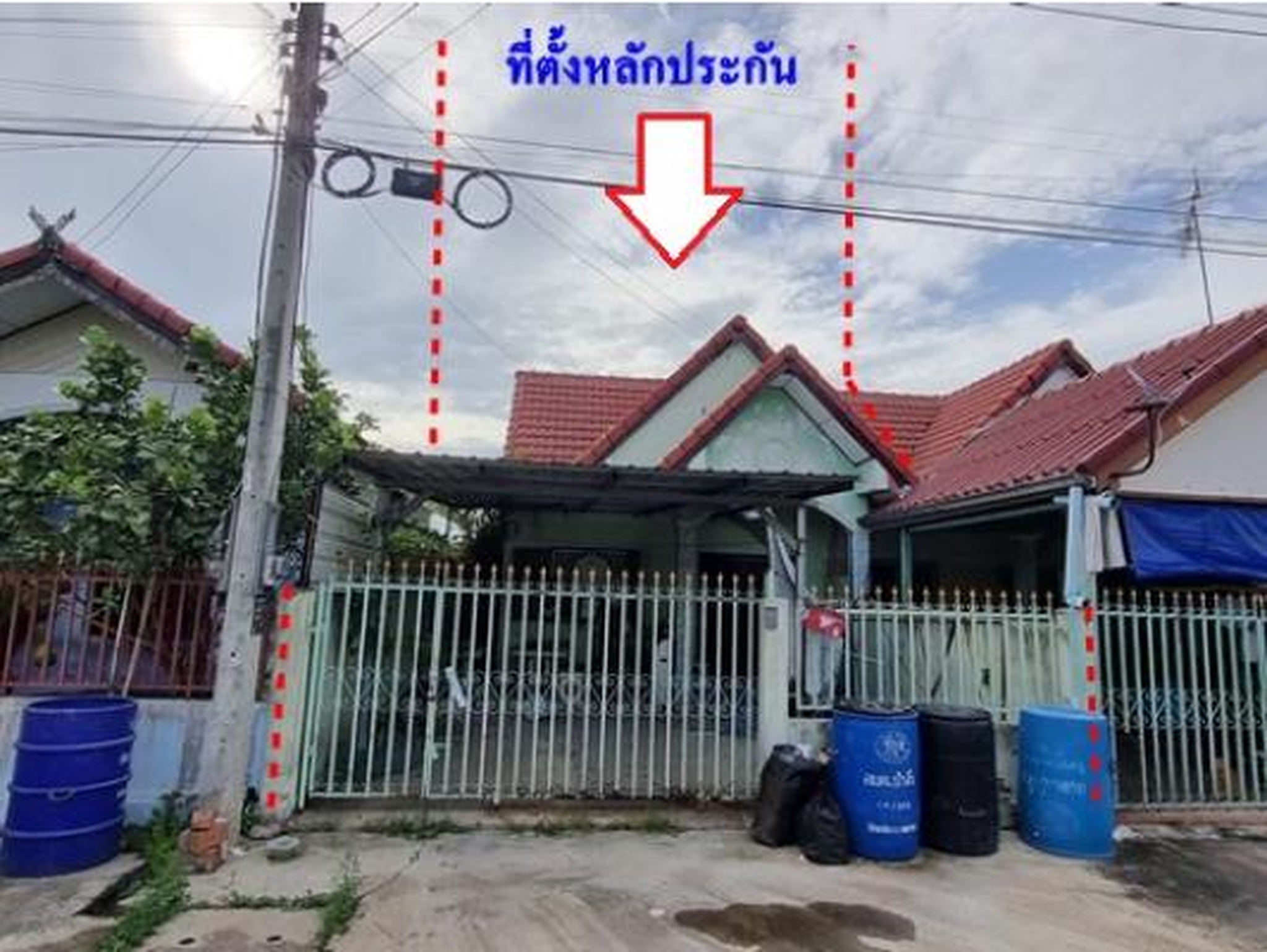 ทรัพย์สถาบันโดย GHB ทาวน์เฮาส์ ซอยม.เปี่ยมสุข 3 ถนนอ่างทอง-โพธิ์ทอง(ทล.