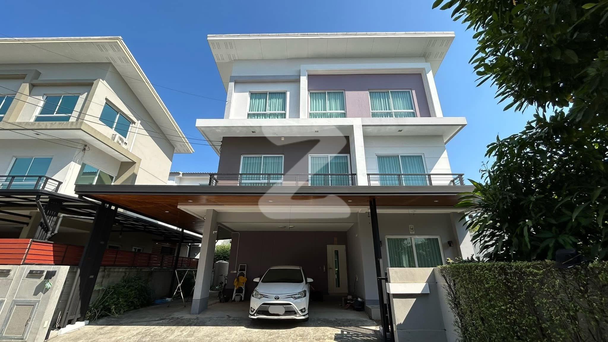 บ้านเดี่ยวสามชั้น .. โครงการคาซ่าพรีเมียม ราชพฤกษ์-พระรามห้า                               : เจ้าของขายเอง (งดรับนายหน้า)