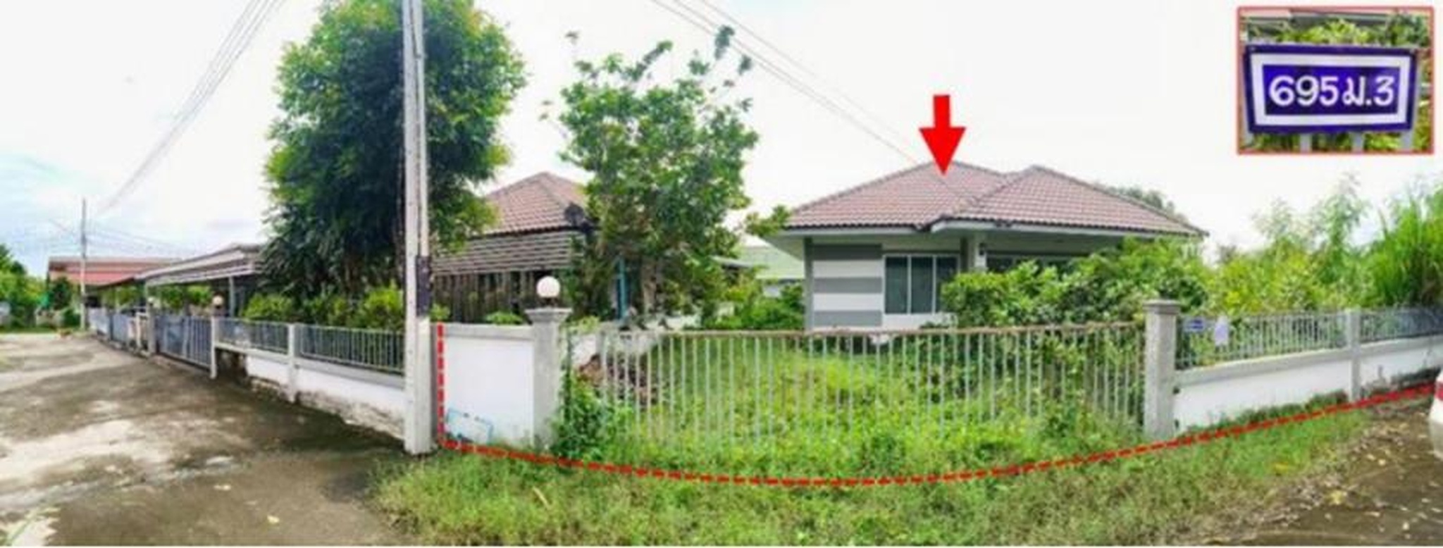 ทรัพย์สถาบันโดย GHB บ้านเดี่ยว ซอยเฉลิมพระเกียรติ์ ซ.2 ถนนศรีโพธิ์กลาง/เฉลิมพร