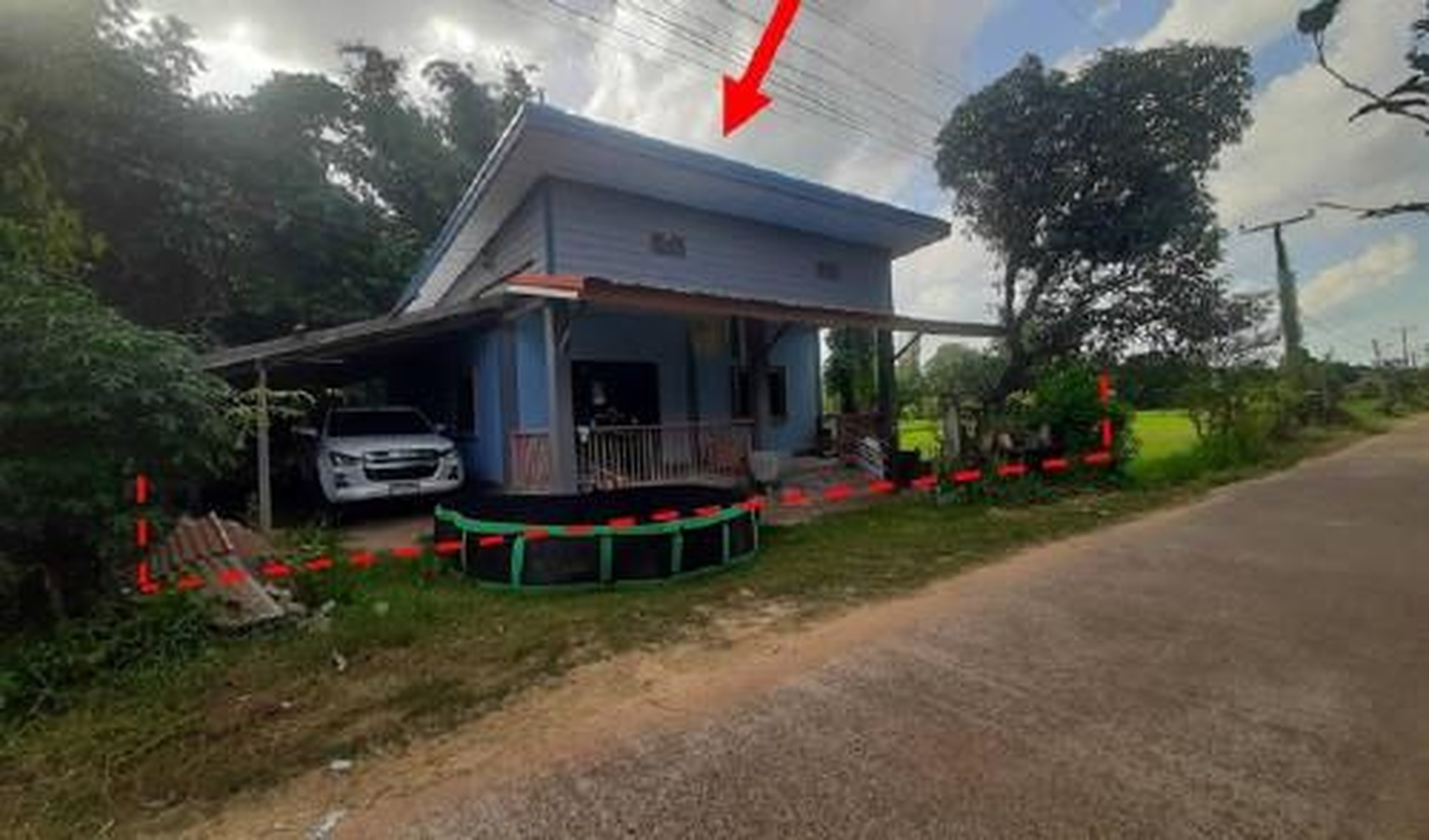 ทรัพย์สถาบันโดย GHB บ้านเดี่ยว ซอยบ้านสิงห์ ถนนสายบ้านหนองไม้ตาย+บ้