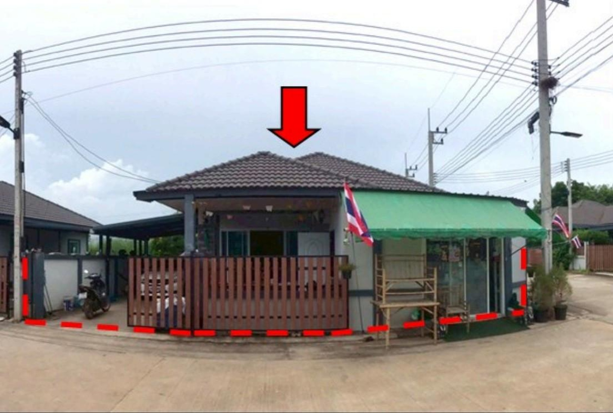 ทรัพย์สถาบันโดย GHB บ้านเดี่ยว อารียา ๙ (My Green @Bu Yai Bai)