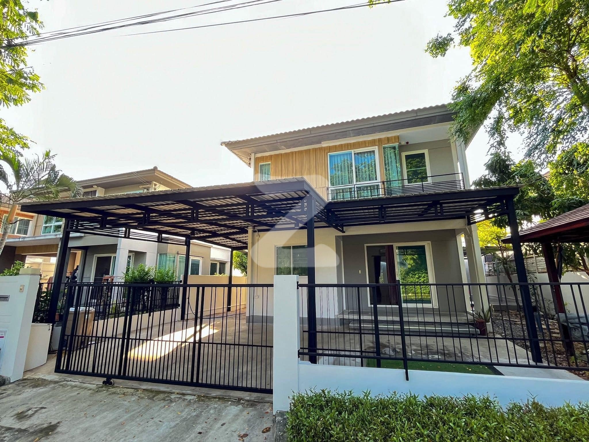 บ้านเดี่ยวโครงการชัยพฤกษ์ รามอินทรา-พระยาสุเรนท์ (โครงการ Land & House)  📍 รามอินทรา 109, ใกล้ BTS บางชัน (สายสีชมพู) : เจ้าของให้เช่าเอง (งดรับนายหน้า)