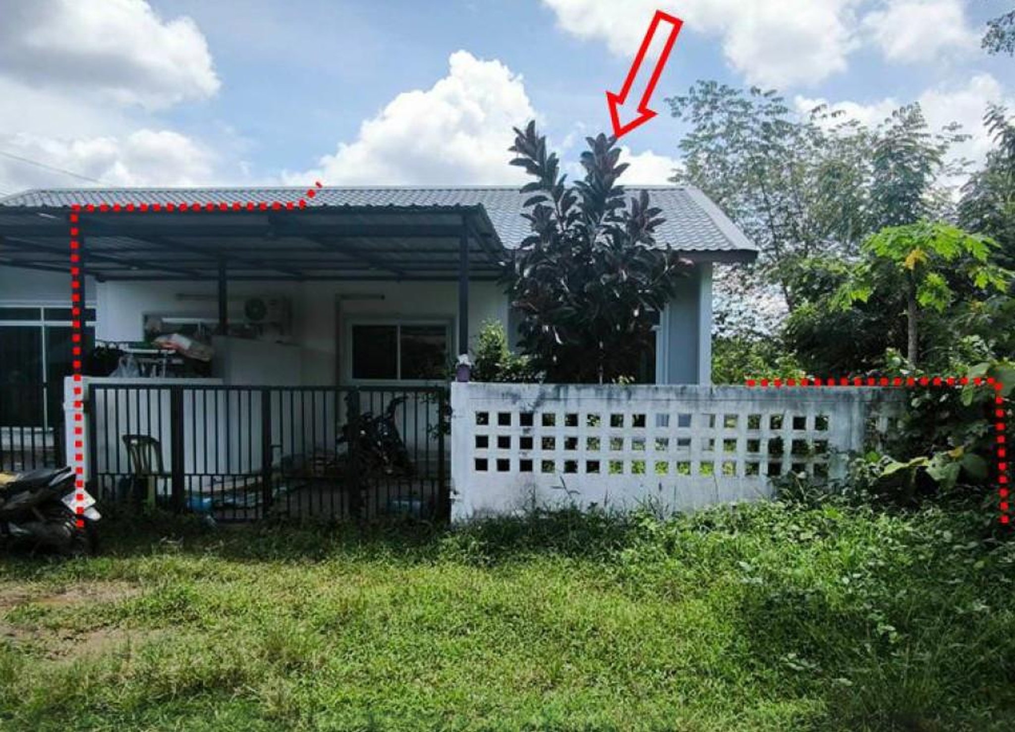 ทรัพย์สถาบันโดย GHB บ้านแฝด ซอยถนนสะพานจิก / ซอยไม่ ถนนสายบ้านท่าไทร-บ้านบา