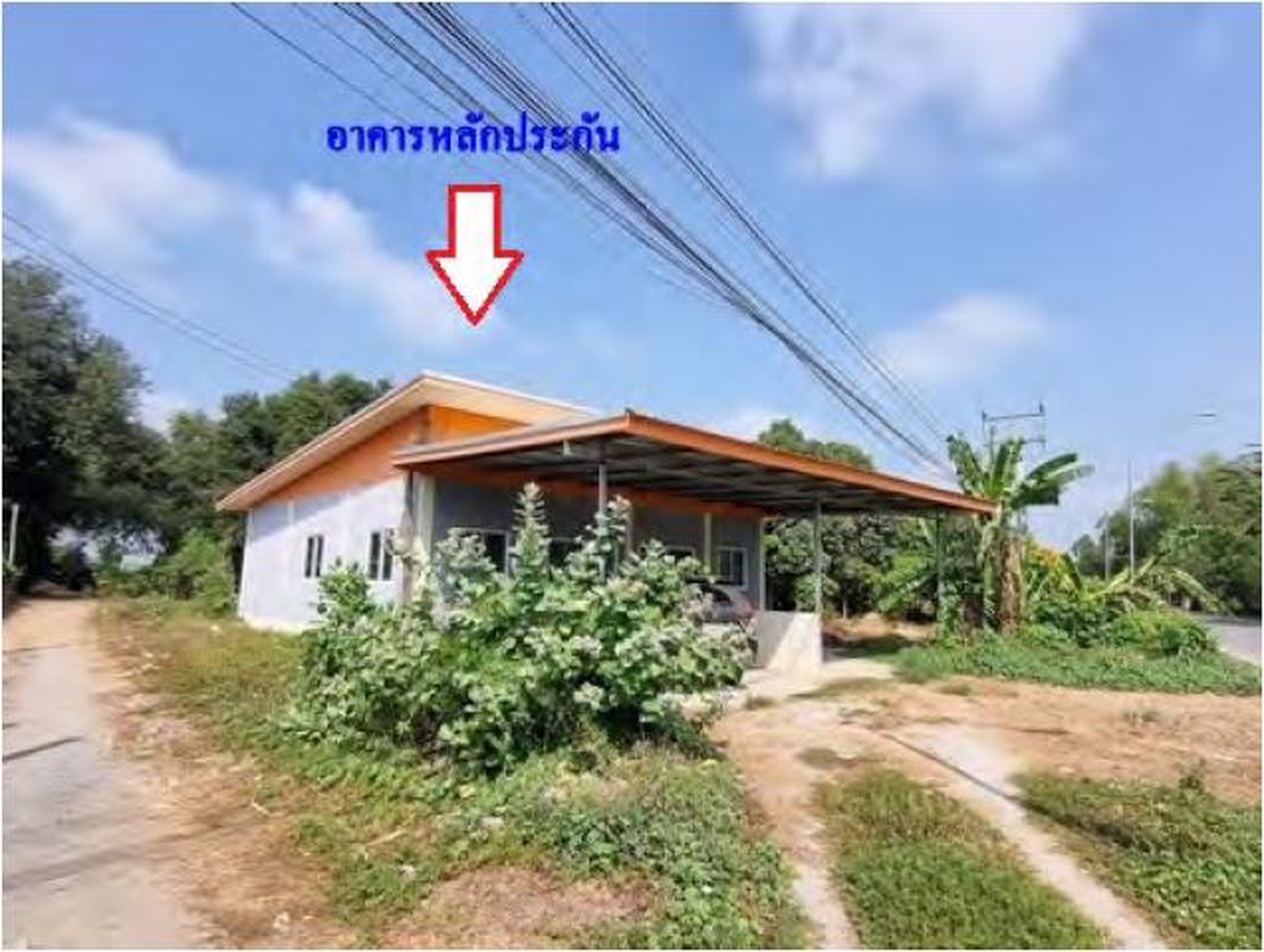 ทรัพย์สถาบันโดย GHB บ้านเดี่ยว ถนนทล.ชนบท อท.4024