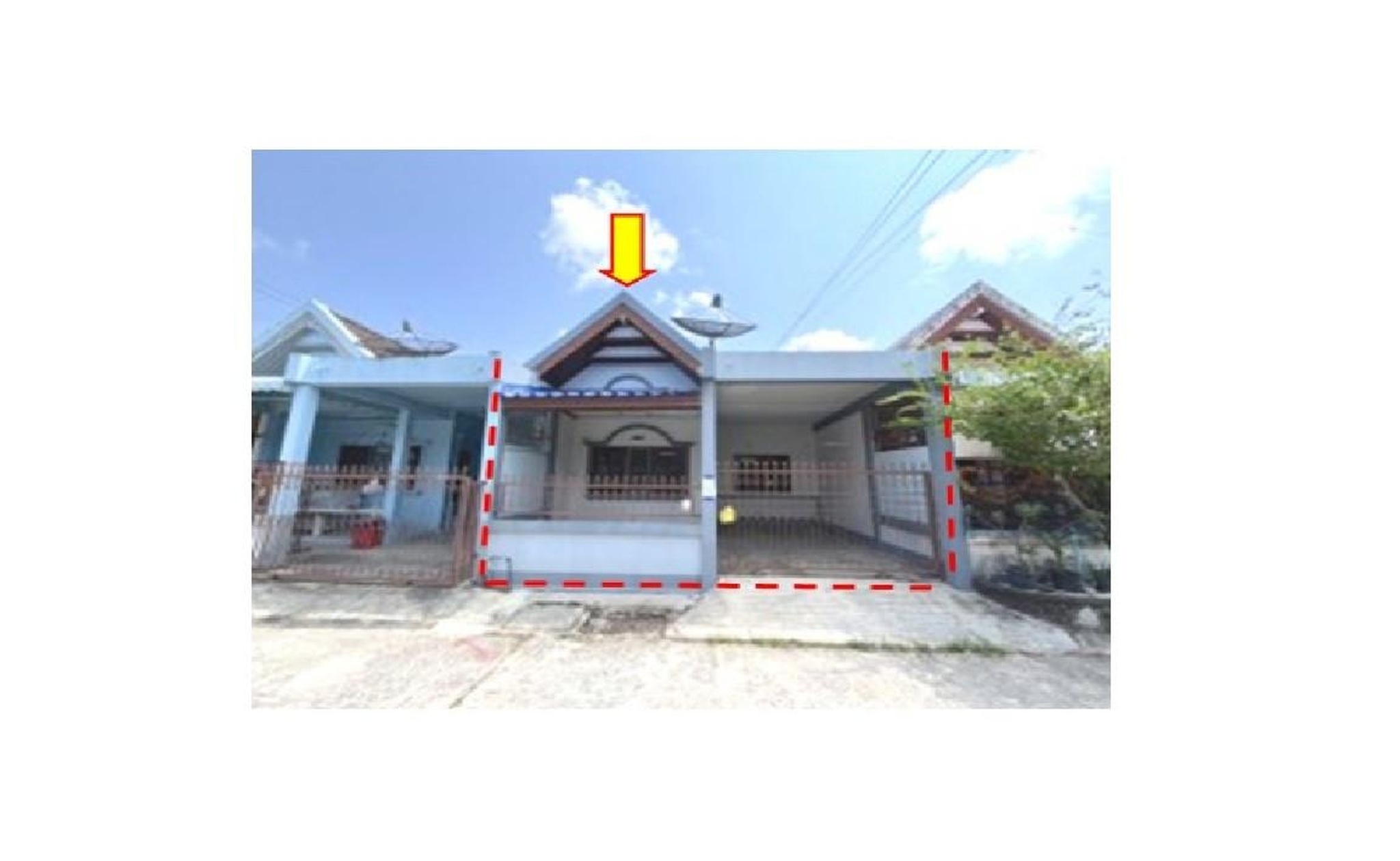ทรัพย์สถาบันโดย GHB ทาวน์เฮาส์ ซอยม.ทวีวรรณ ถนนหนองมะหาด(รย.2061)