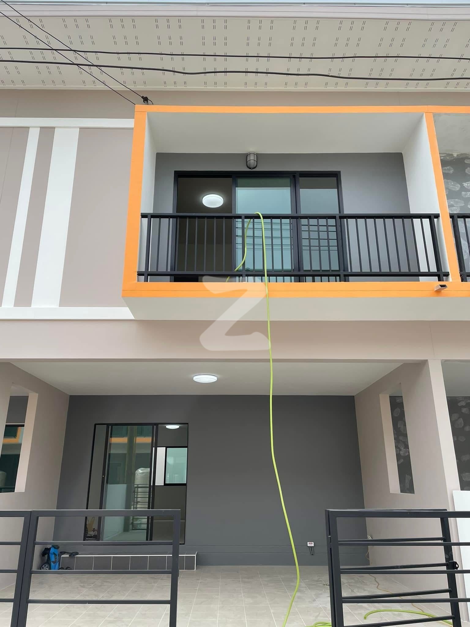 🌟ให้เช่า 𝐅𝐨𝐫 𝐑𝐞𝐧𝐭 !! 🌟 หมู่บ้านมณีรินทร์ โมเดิร์นโฮม บ่อวิน   🏠ทาวน์โฮม 2 ชั้น                  : เจ้าของให้เช่าเอง (งดรับนายหน้า)